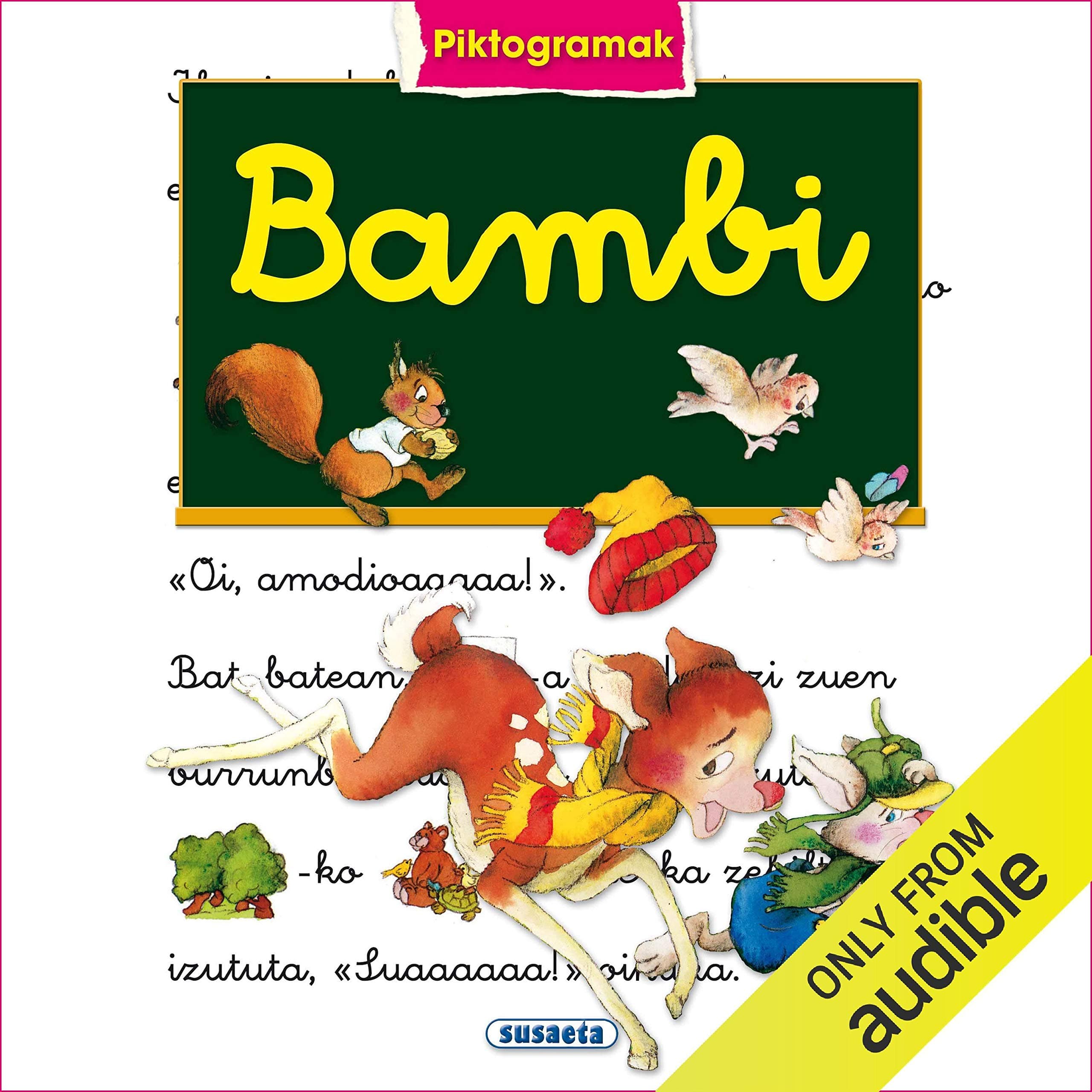 Bambi (Narración en Euskera) (Basque Edition)