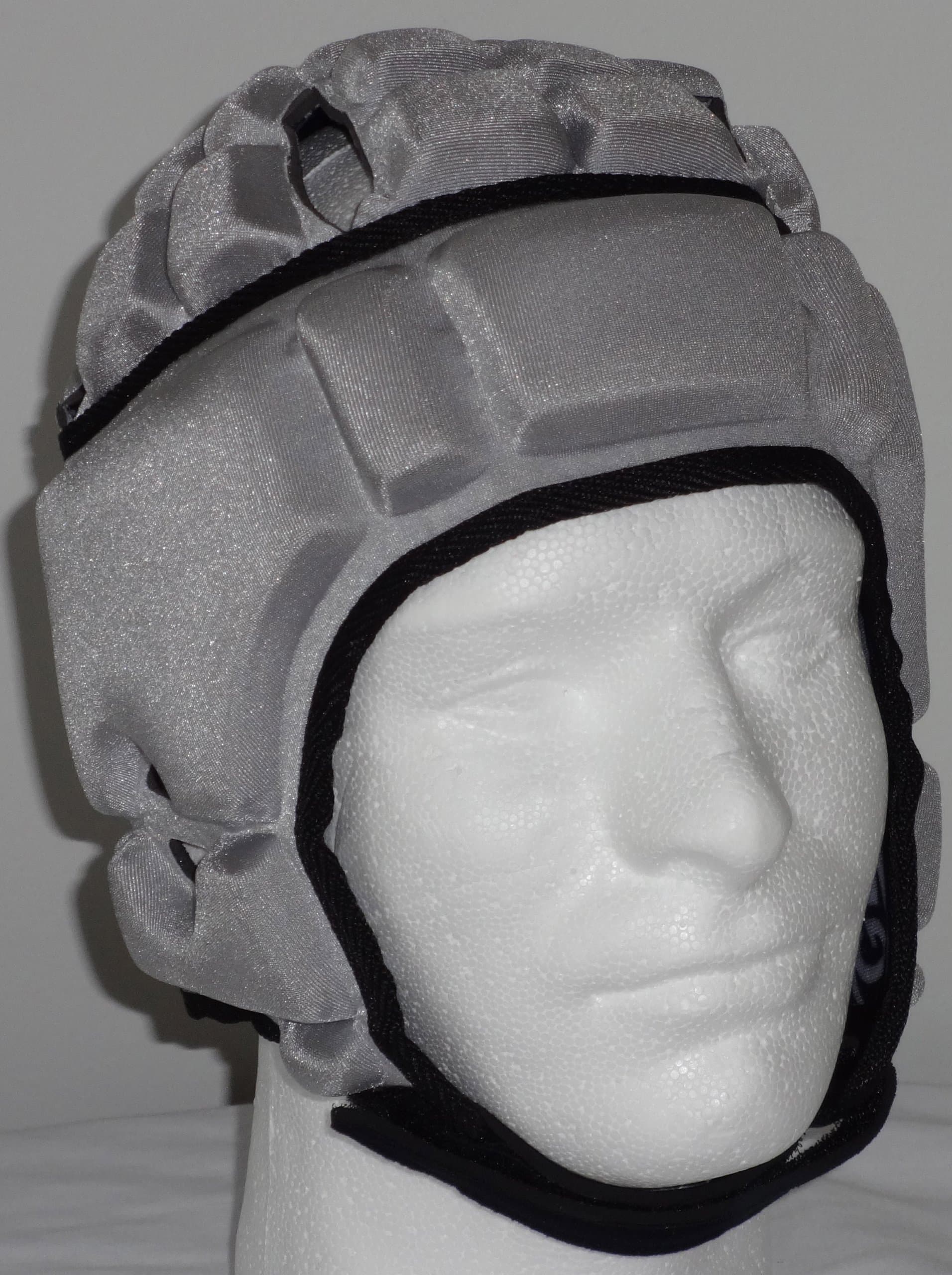 Soft Protective Helmet (xx-large (24.5"-26"), Silver)