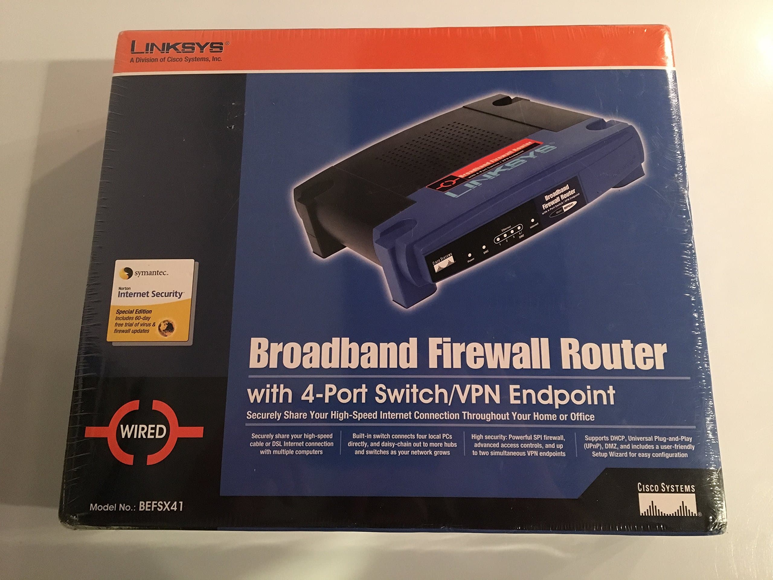 Linksys Linksys EtherFast BEFSX41 Broadband Router