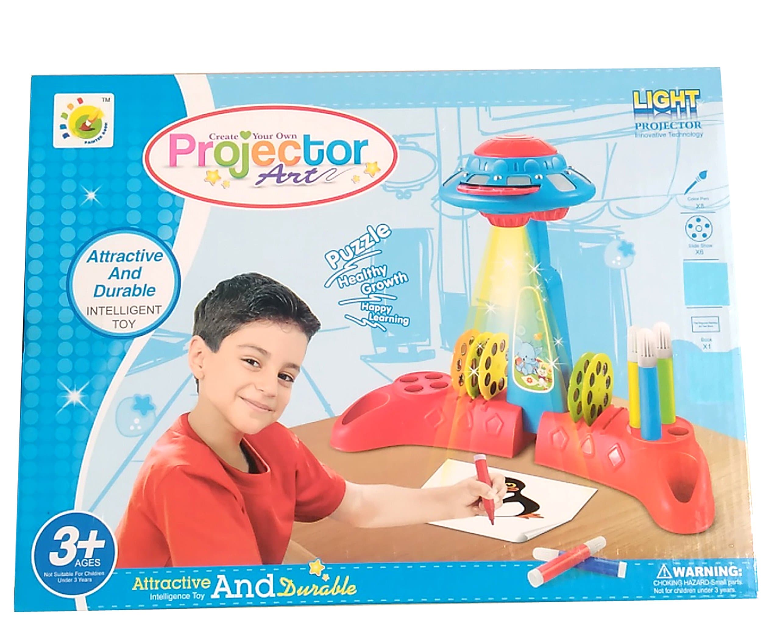 Drawing Projector Toy For Kids Blue