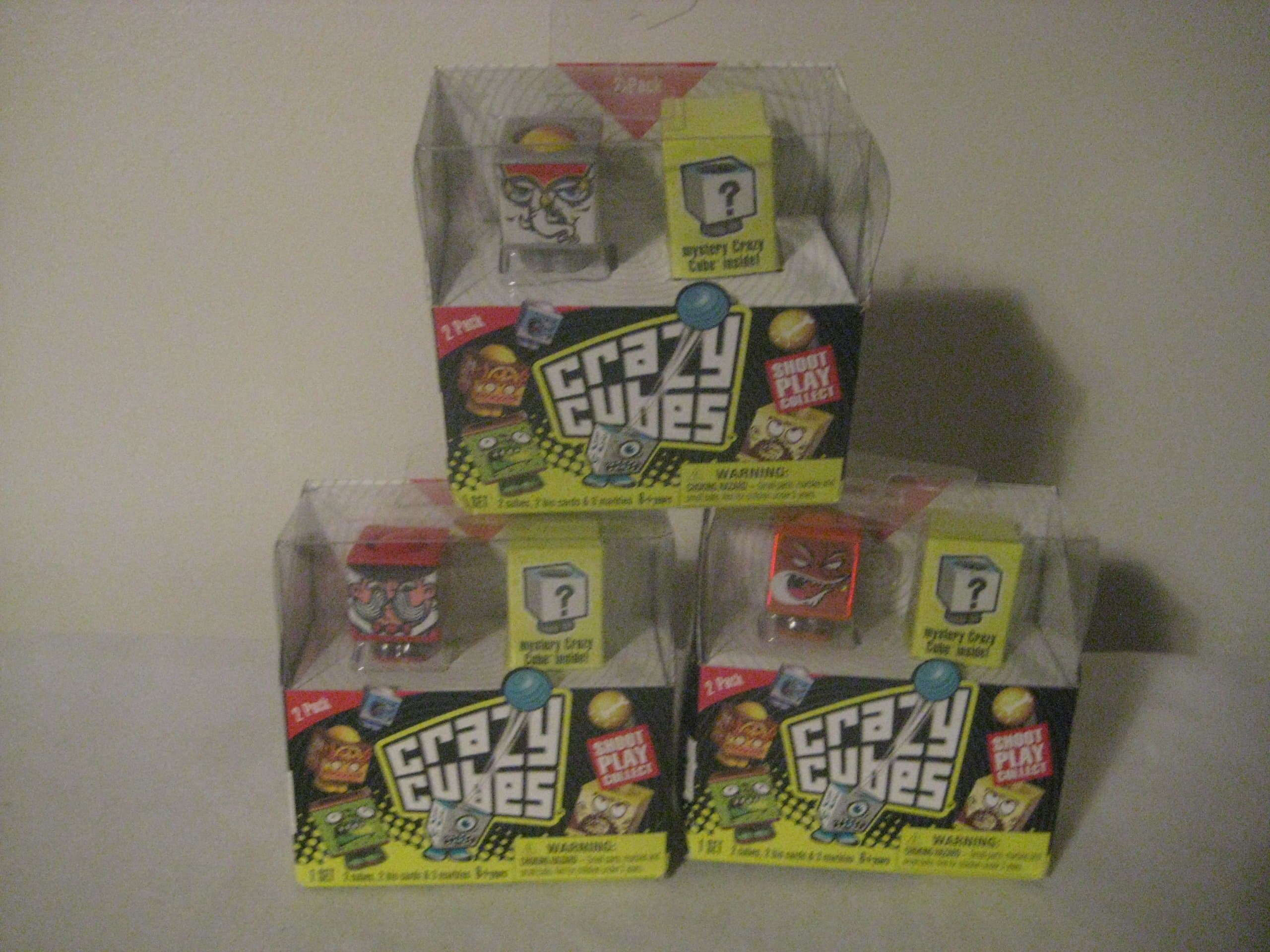 Assorted Crazy Cube 2 per pk (Pack of 3)