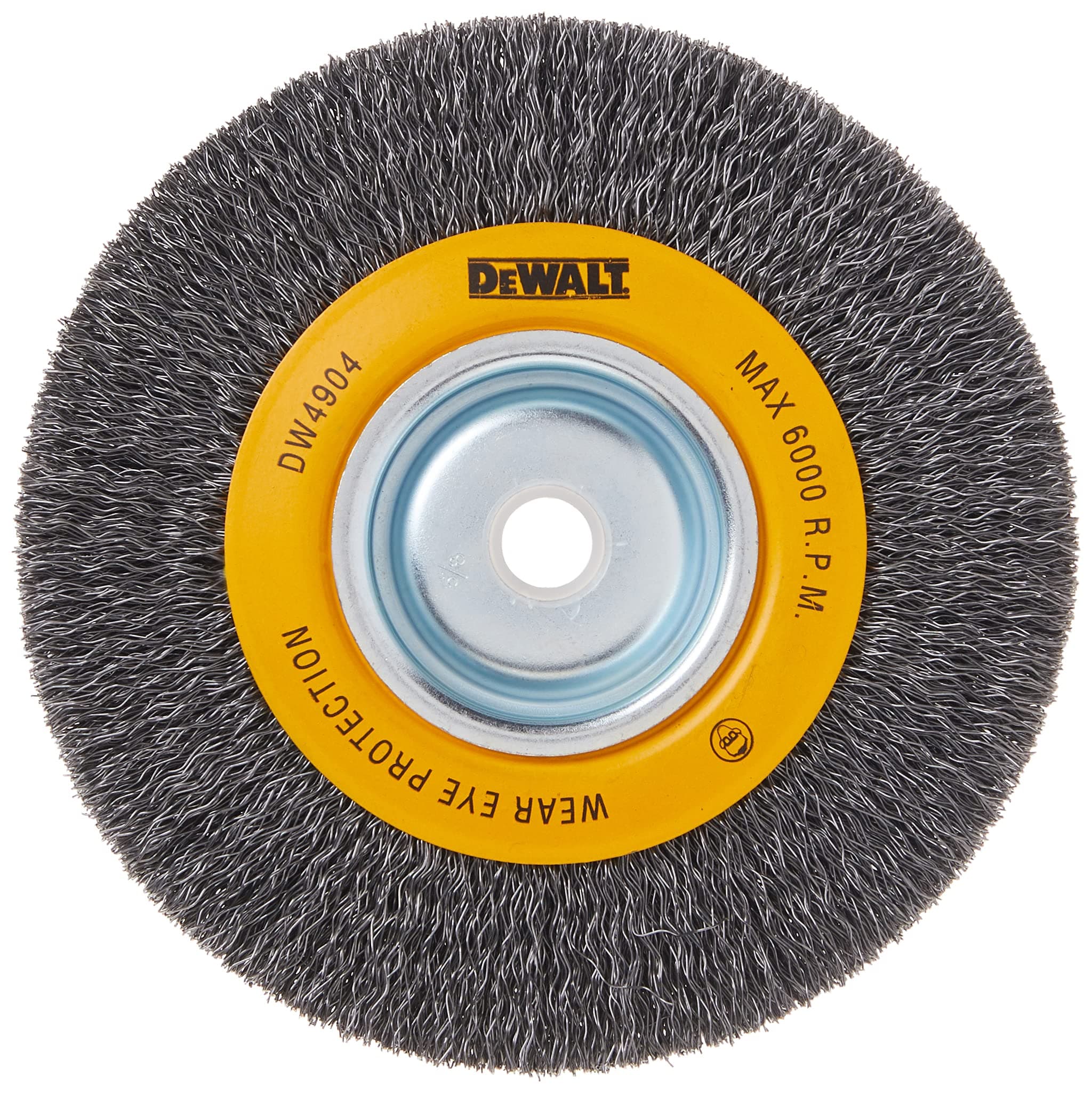 Dewalt 6 in. Crimped Wire Wheel Medium Face