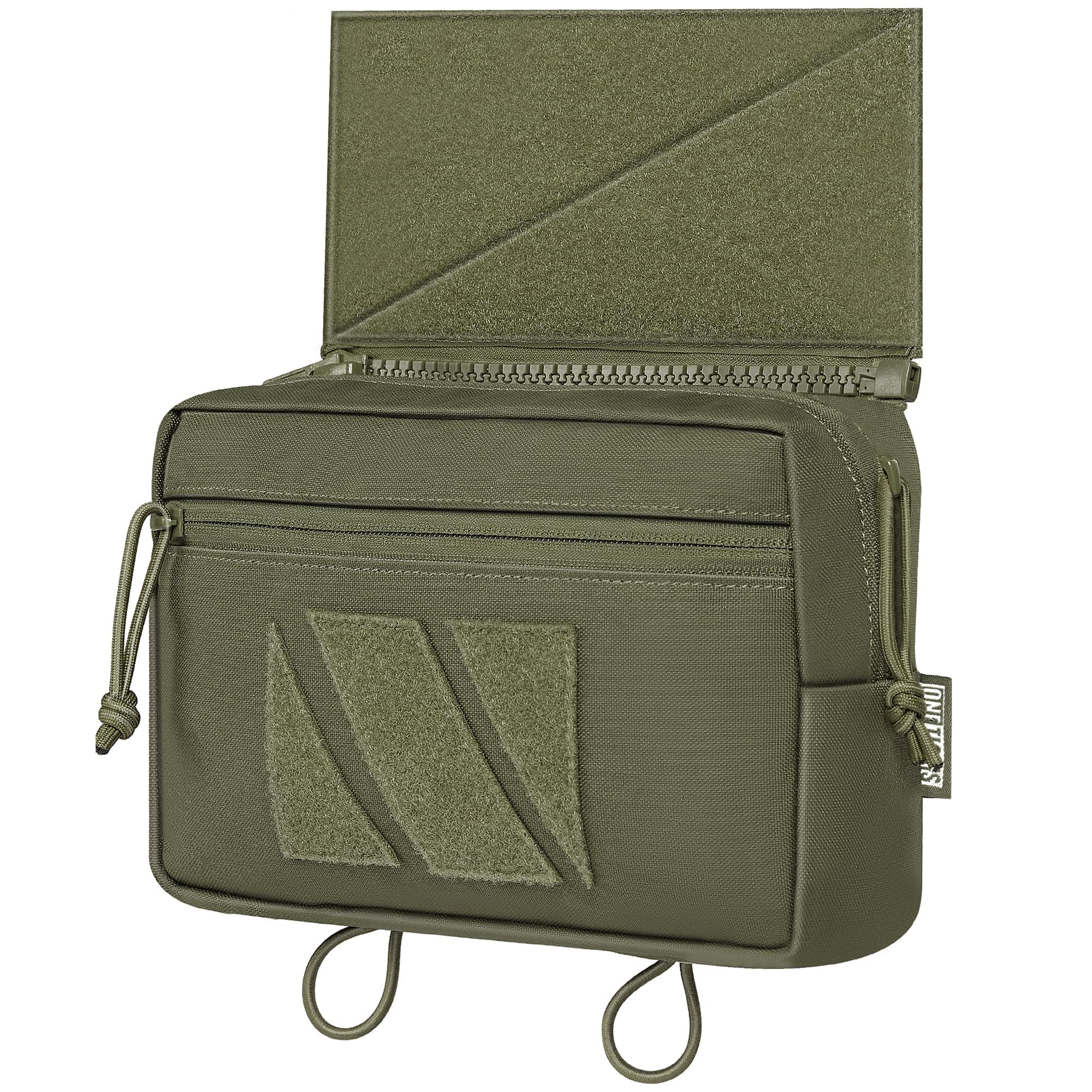 OneTigris Drop Pouch, Dangler Bag Tactical with Hook and Loop Panel for Vest Chest Rig Plate Carrier