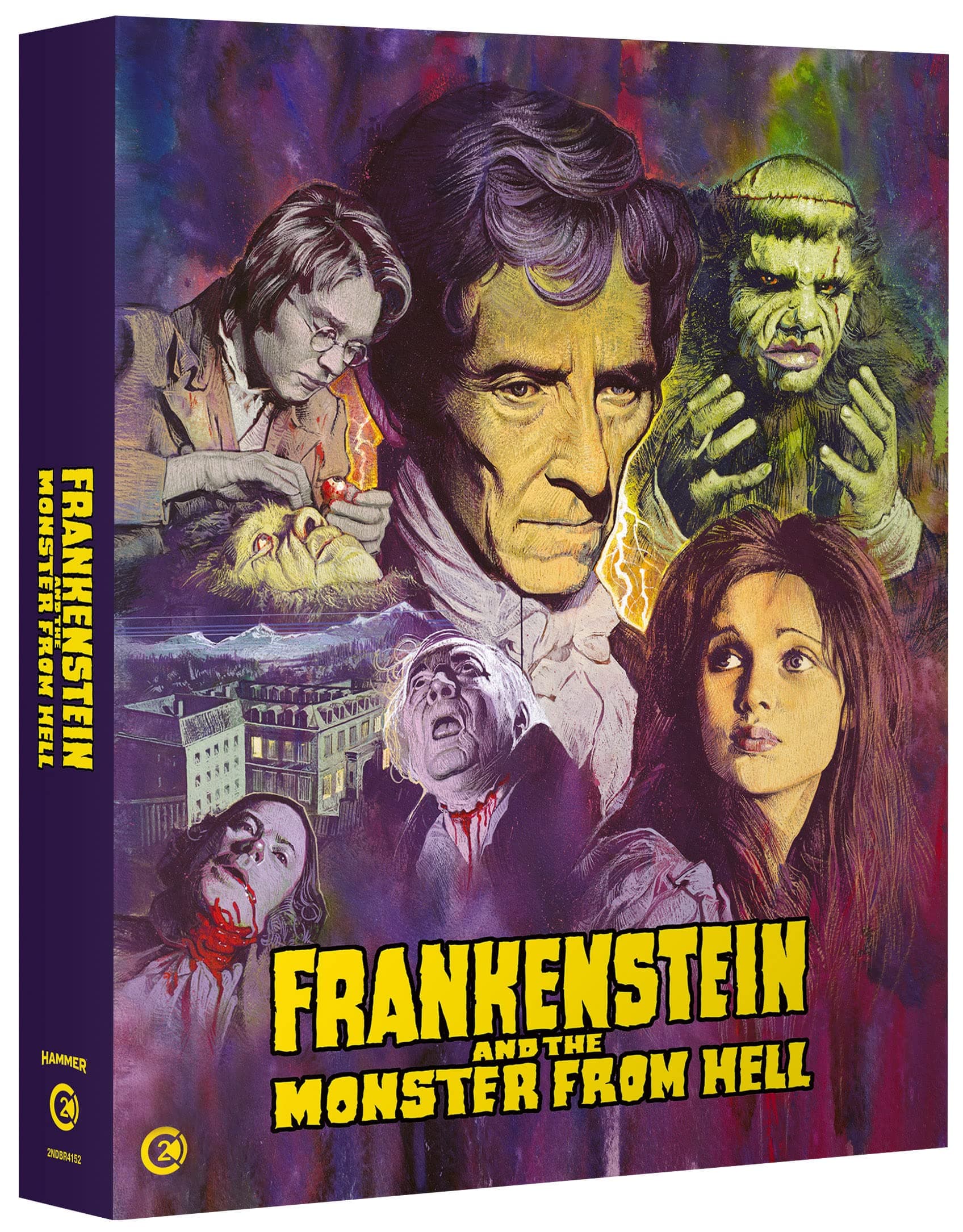 Frankenstein and the Monster from Hell [Second Sight Limited Edition Region B Blu-ray]