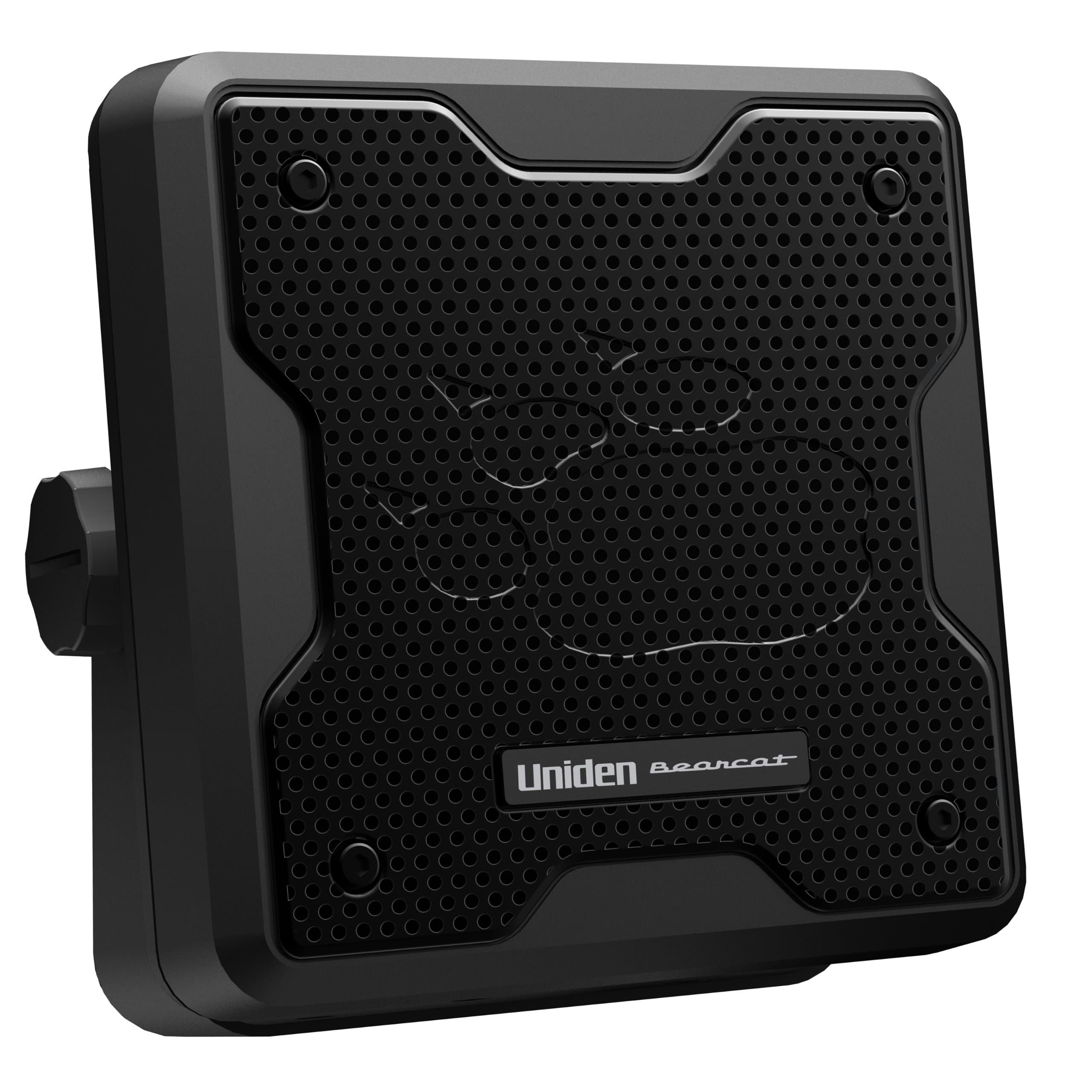 (BC20) Bearcat 20-Watt External Communications Speaker. Durable Rugged Design, Perfect for Amplifying Uniden Scanners, CB Radios, and Other Communications Receivers,Black