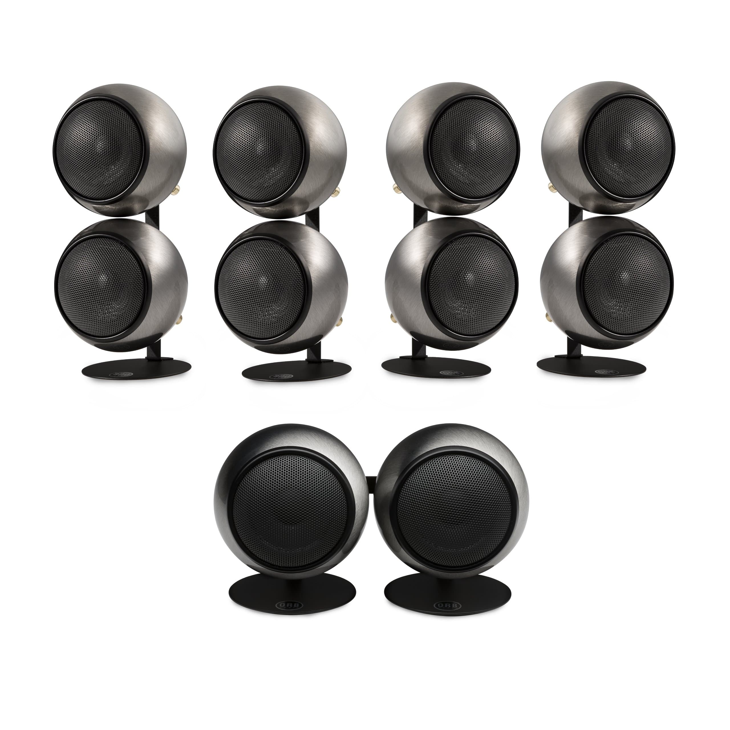 Orb Audio's Mod2X HT QuickPack in Hand Polished Steel