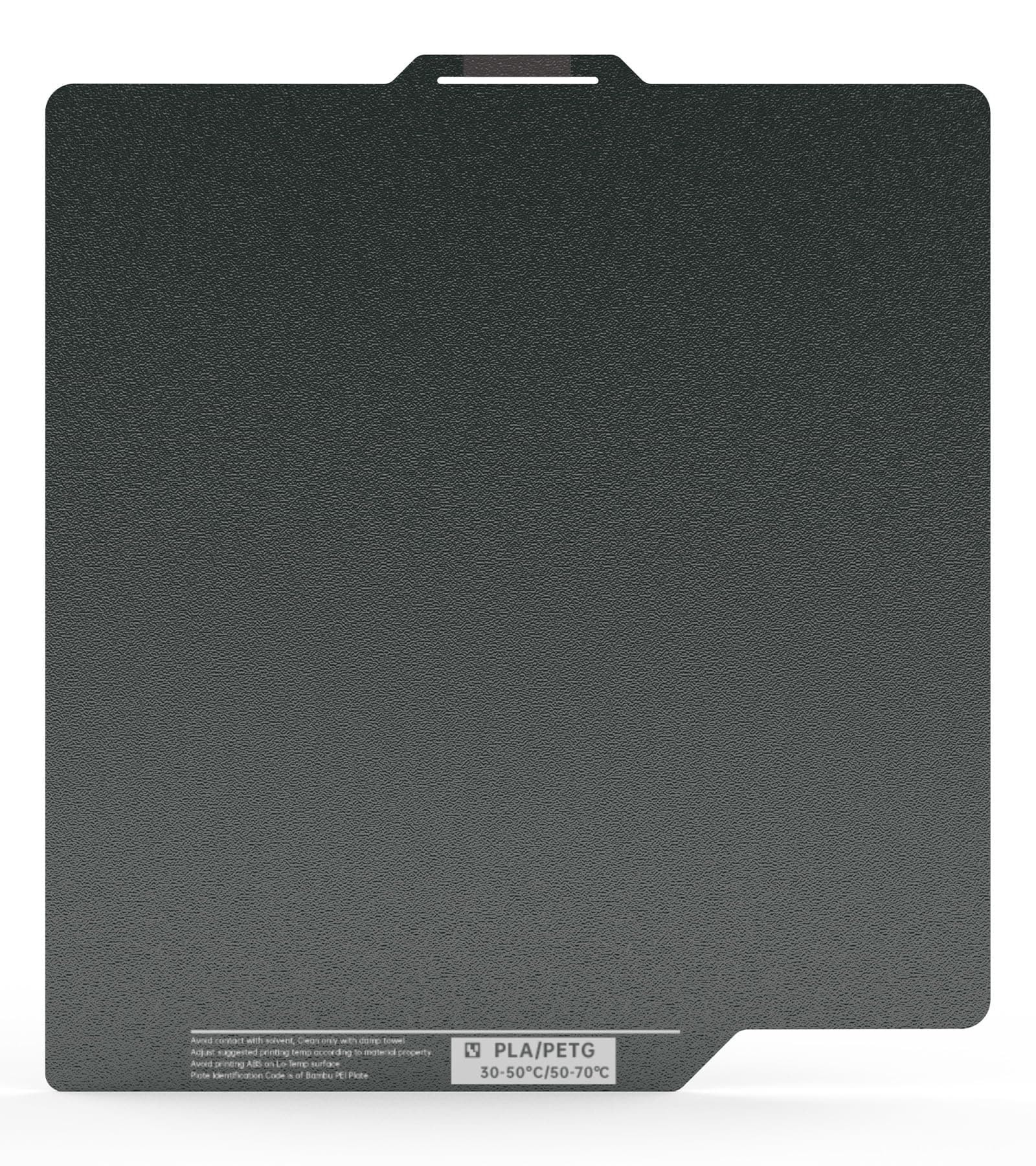 BIQU Panda Build Plate CryoGrip Compatible with Bambu-Lab P1P/P1S/X1C/X1E/A1 3D Printers 257X257mm Spring Steel Build Plate Flexible Sheet