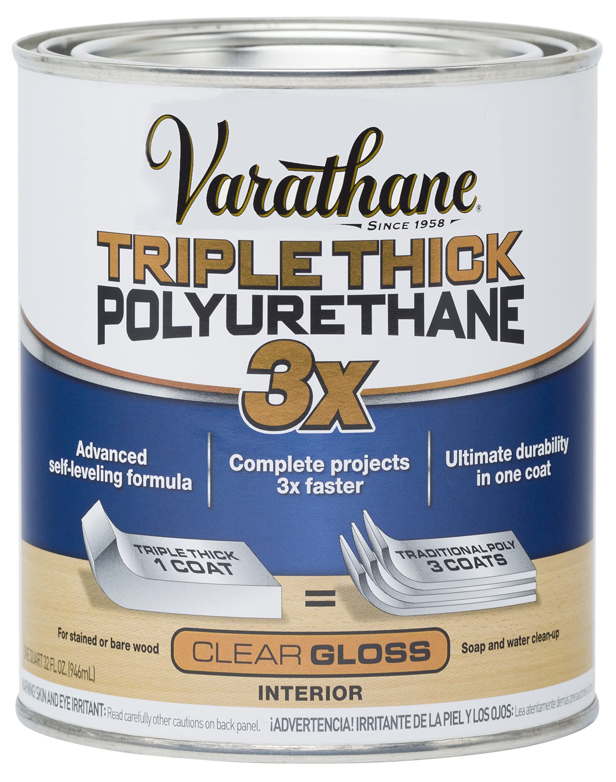 Triple Thick Polyurethane Gloss 284470 - Quart