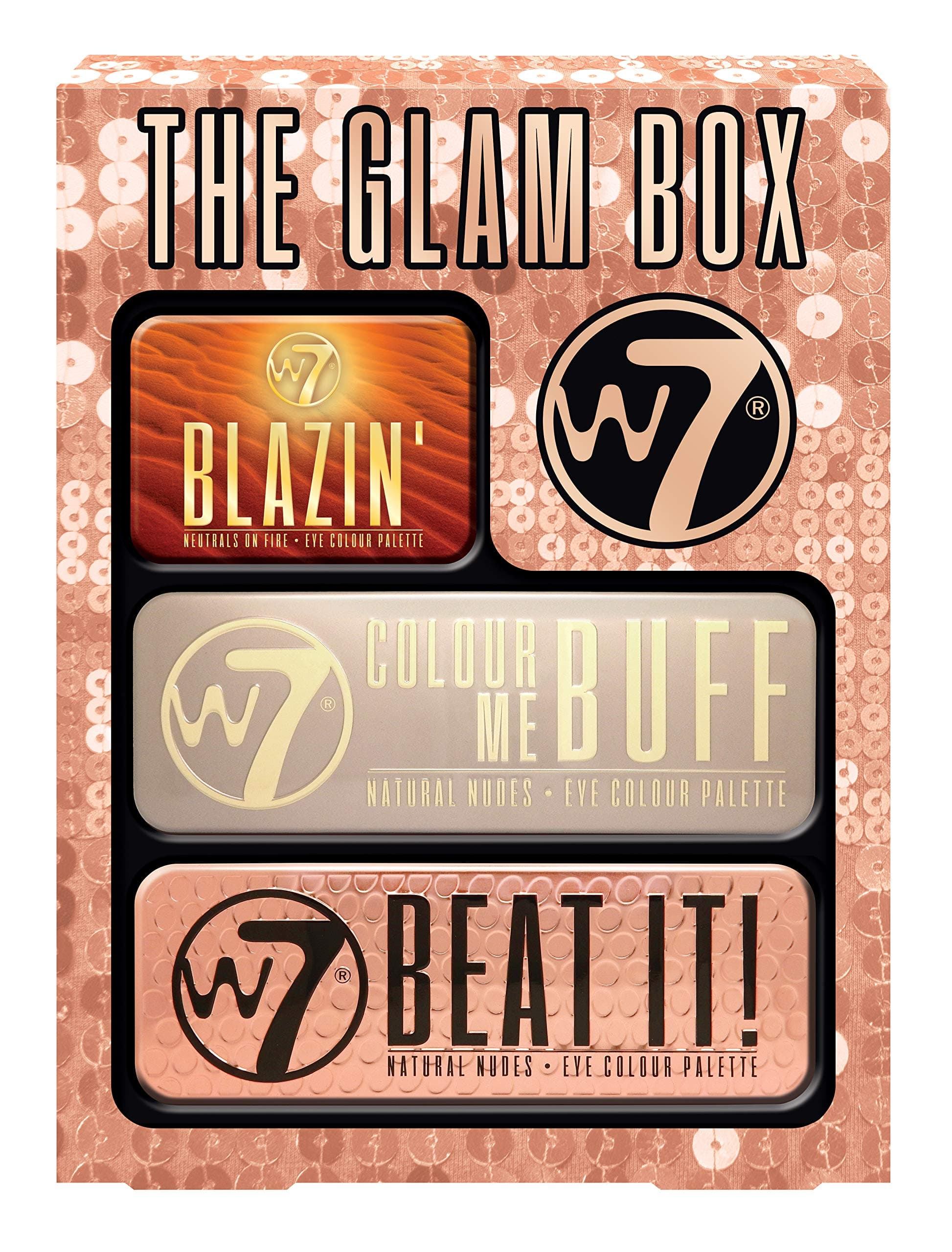 W7 Gift set, The Glam Box