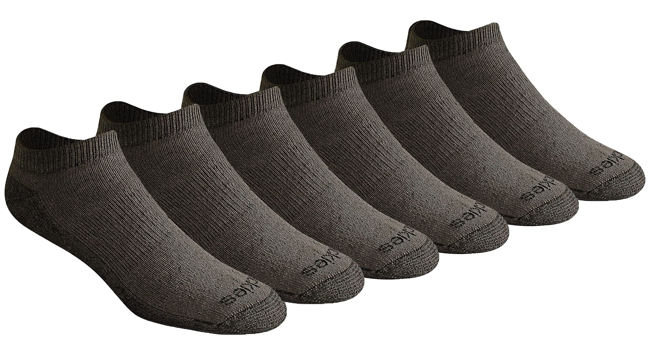 Dickies Men's Dri-Tech Moisture Control No Show/Low Cut Socks, Available in M-XXL (6, 12 Pairs)