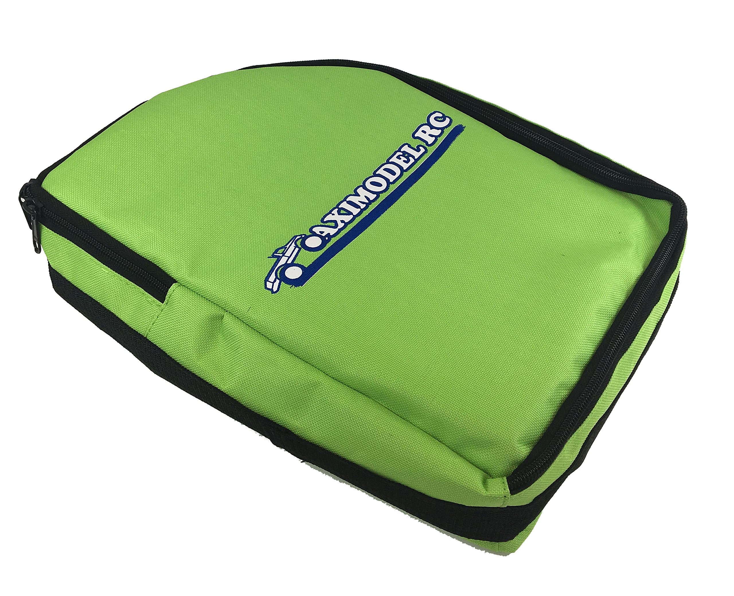 AximodelRC RC Transmitter, Remote Controller Bag. RC Pistol Grip Transmitter Case / Pouch. Suitable for Futaba, Traxxas, HPI, Spektrum Transmitters etc. Radio Case.