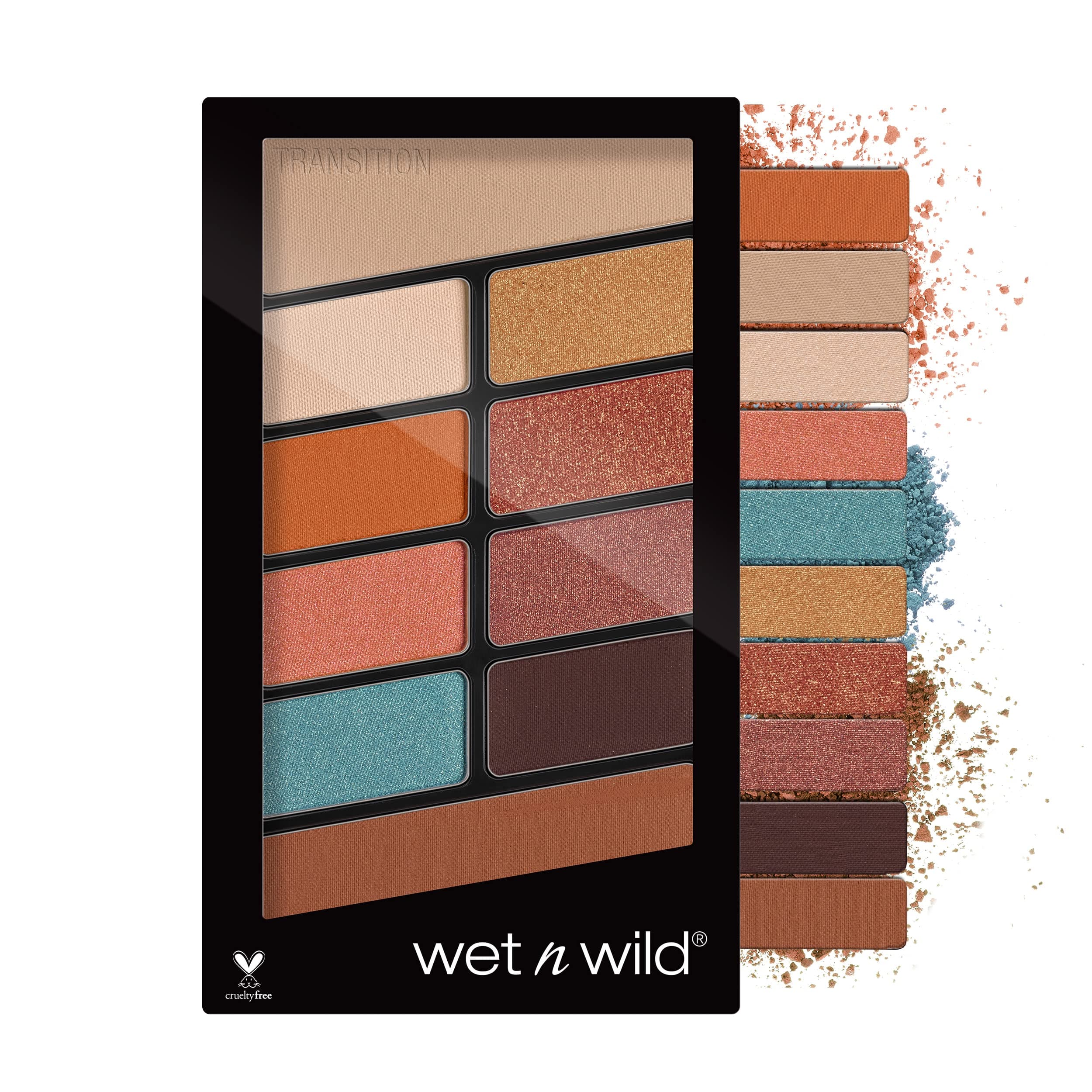 Wet n WildColor Icon Eyeshadow 10 Pan Palette - Not A Basic Peach