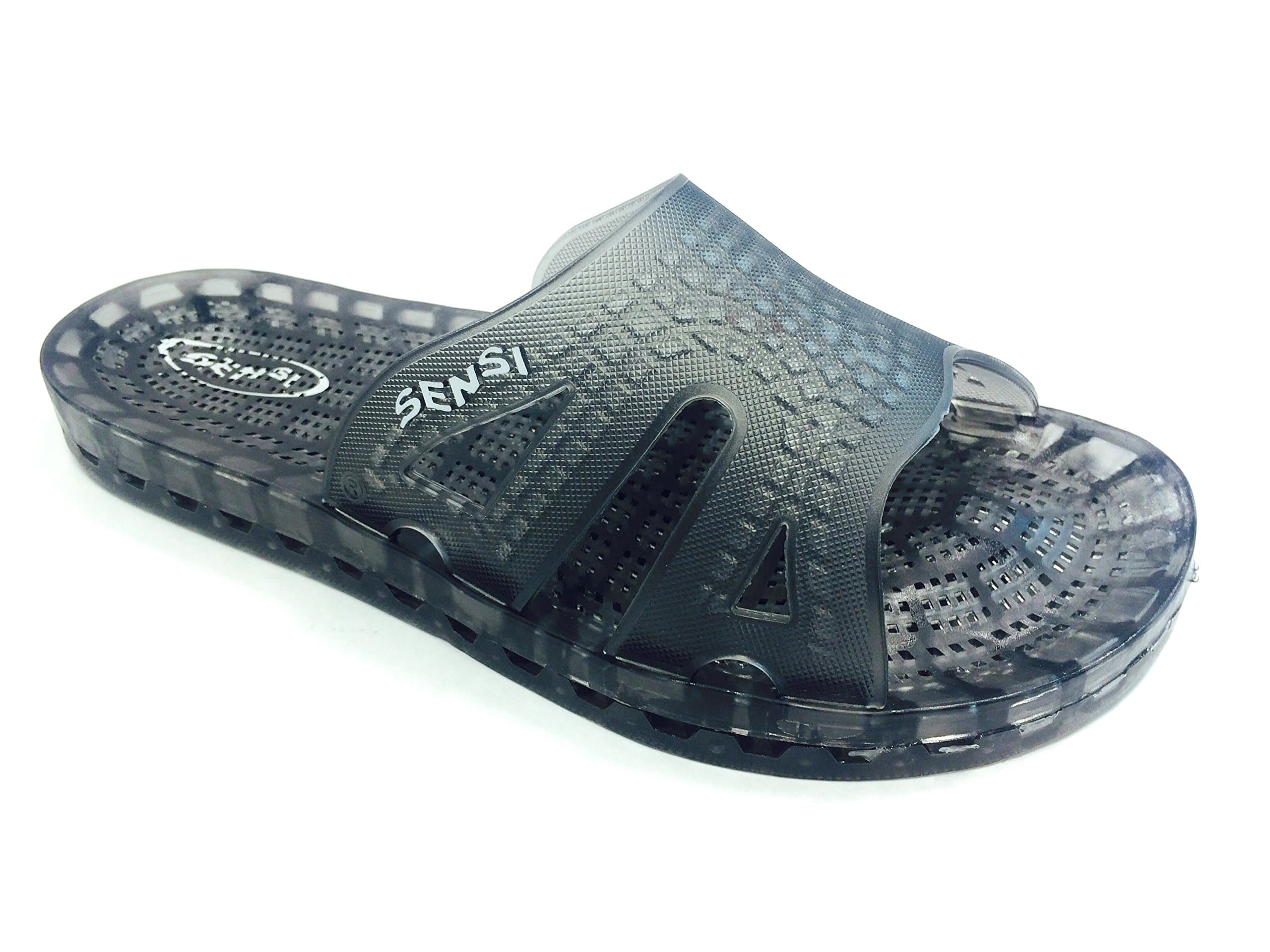 Sensi Waterproof Regatta Basic Spa Sandals - Smoke (US size 6 - Sensi size 7 - Euro 36/37)