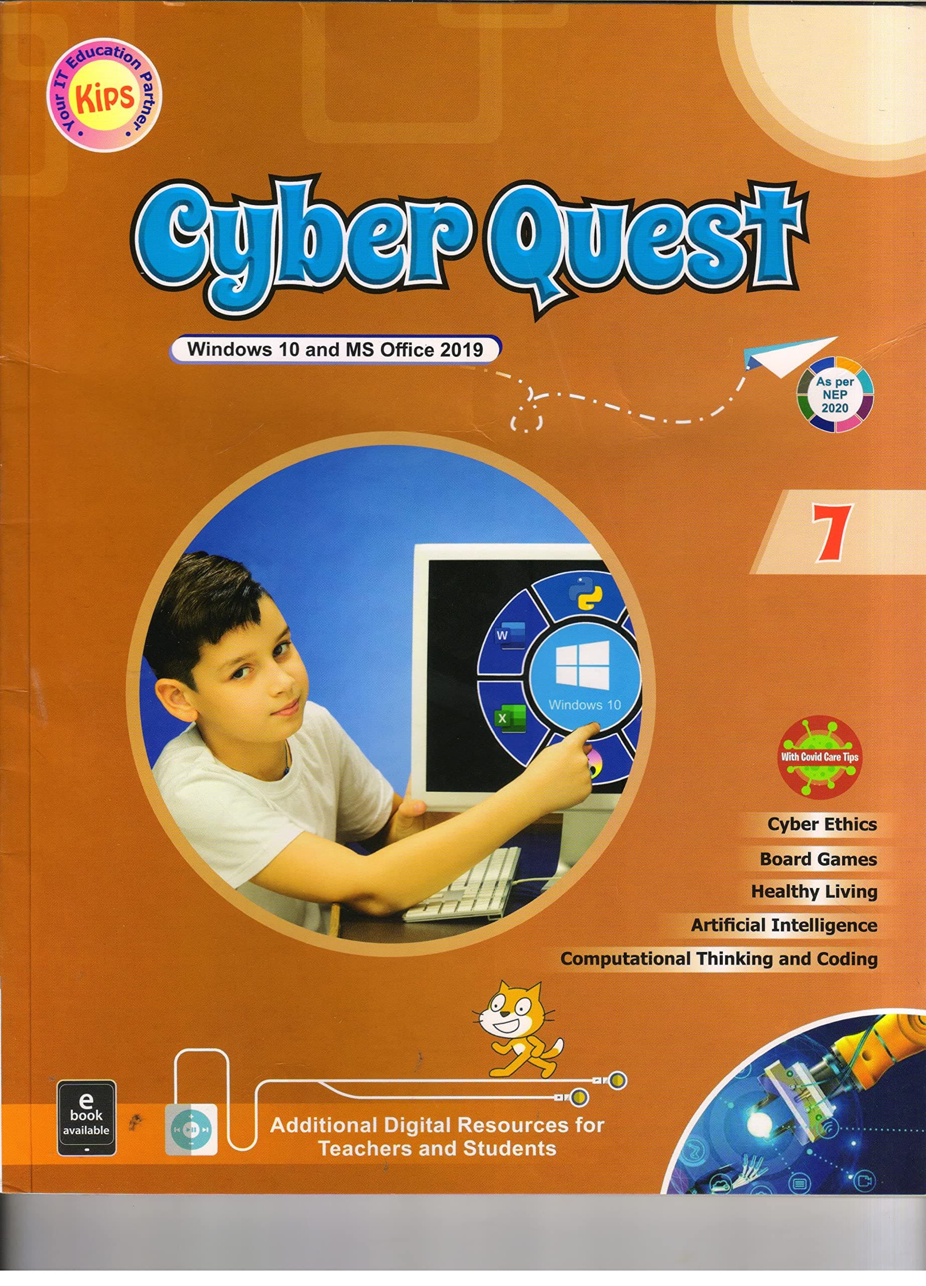 Class 7th Cyber Quest Window 10 and MS Office 2019