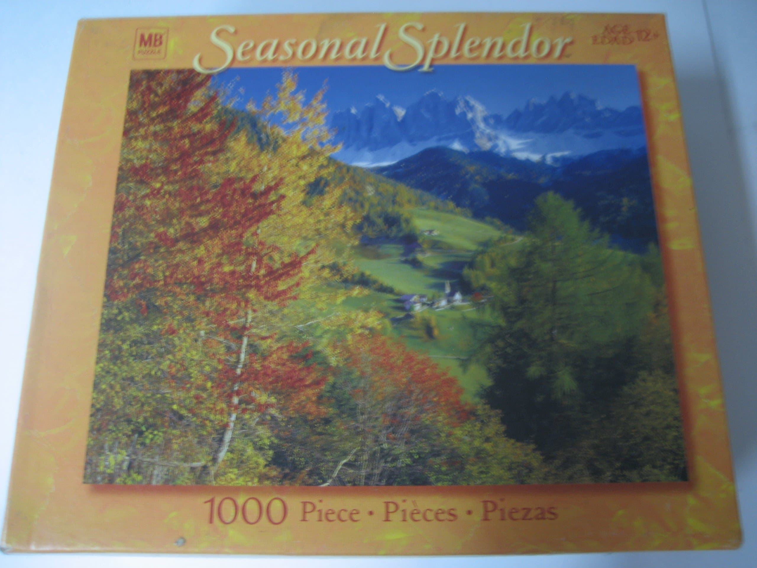 Fall Village 1000 Piece Puzzle