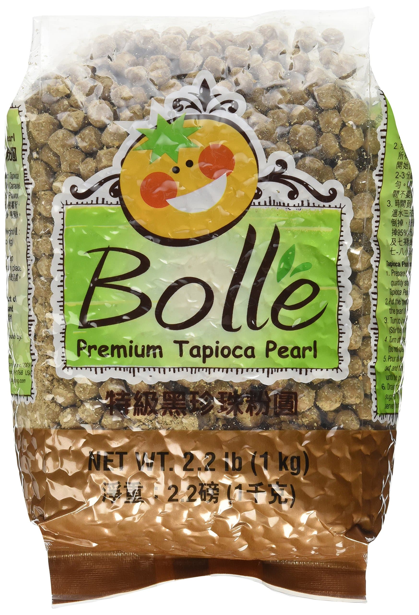 BOLLE - Boba Bubble Tea Tapioca Pearls 2.2 Lbs.