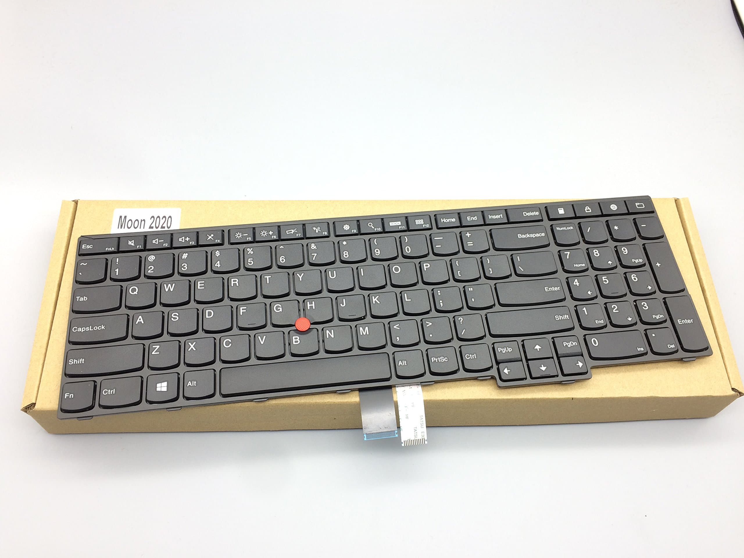 Replacement Keyboard for Lenovo IBM Thinkpad E550 E550C E555 Laptop SN20F22537, 00HN037, SN20F22474, 00HN074, V147820AS1 P/N:SN20F22474 FRU:00HN074 PK:130TS3A00 9Z.NBKST.001 NSK-Z50ST 01 E550