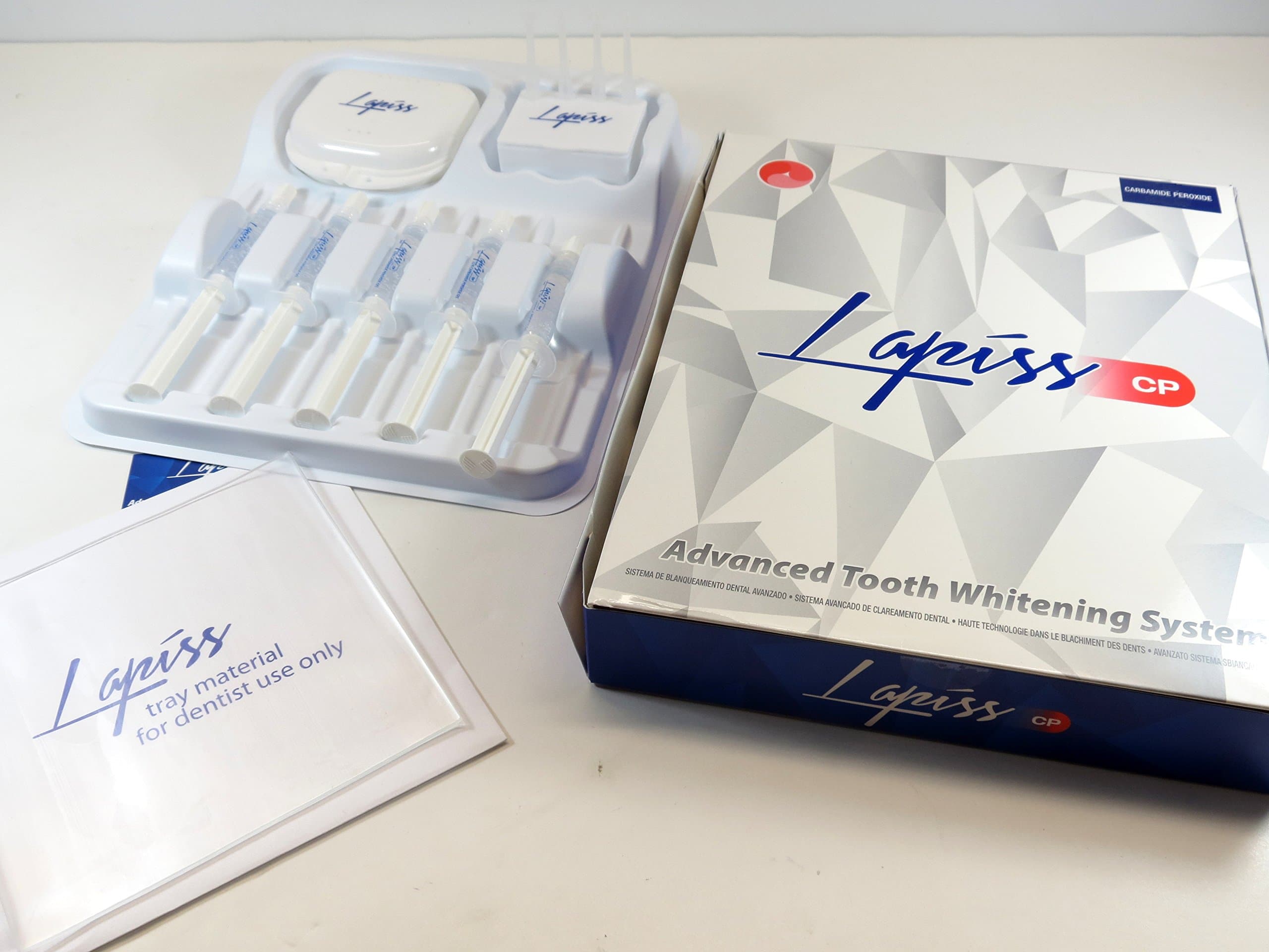 Whitening System Kit 30% Mint Kit /5 Pens 3 Ml Hydrogen Peroxide LAPISS