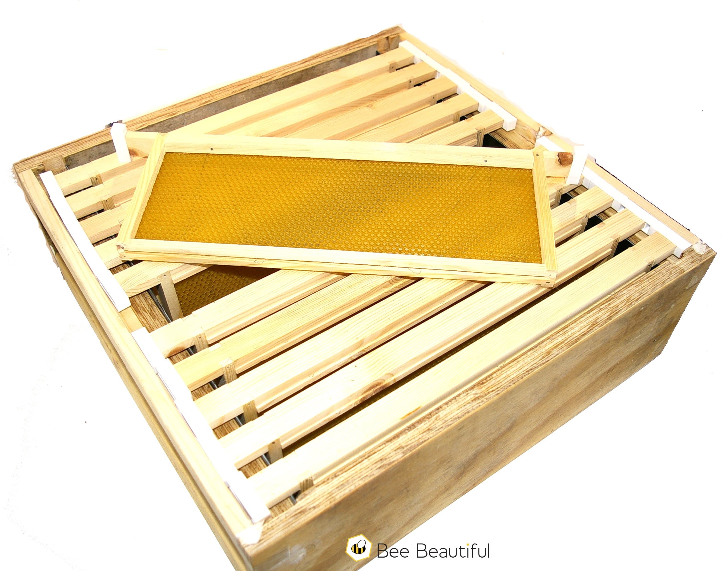 National Beehive Super Box completes with 11 x SN1 Frames and Foundation