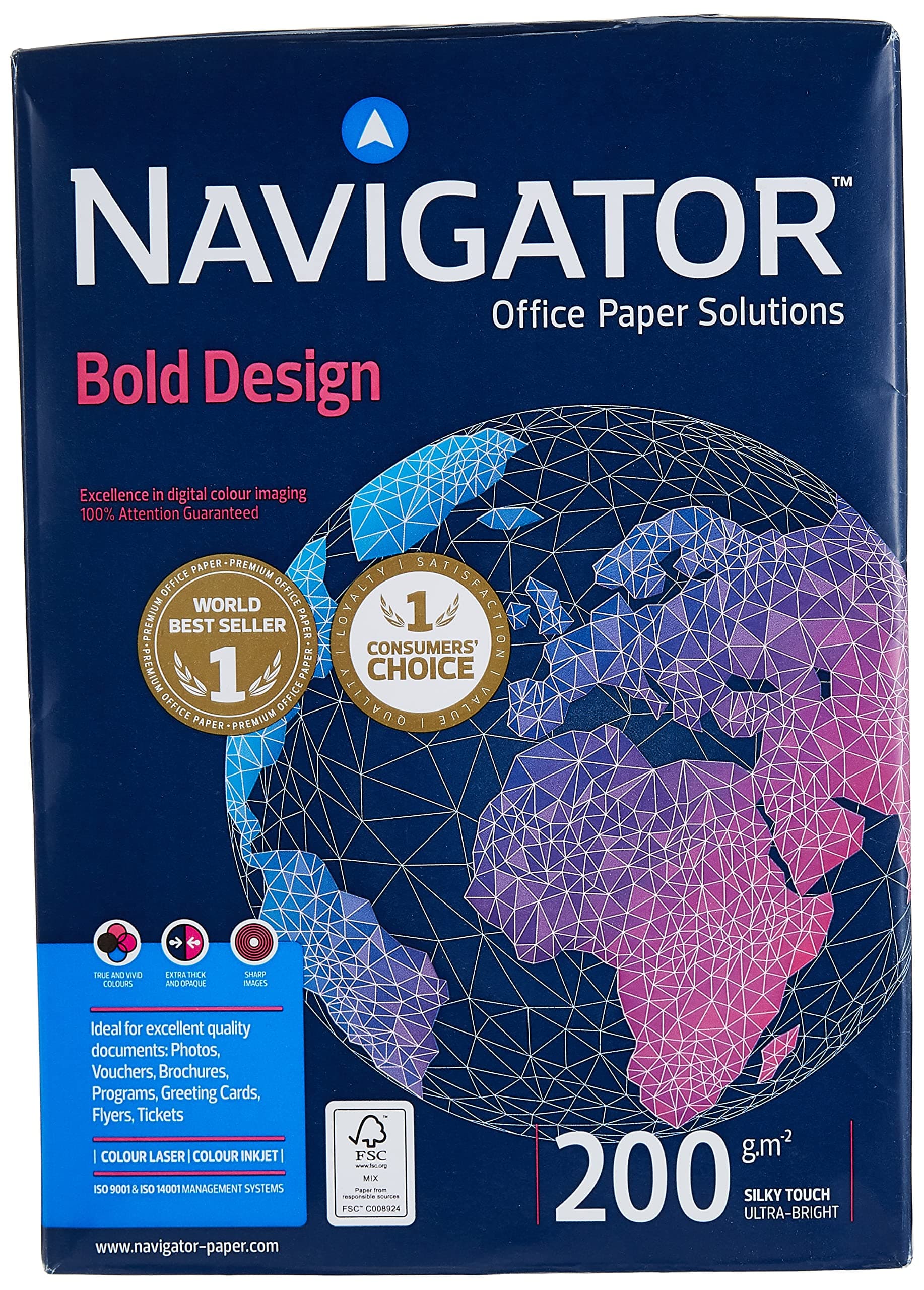 NAVIGATOR ボールドデザイン 200GSM。