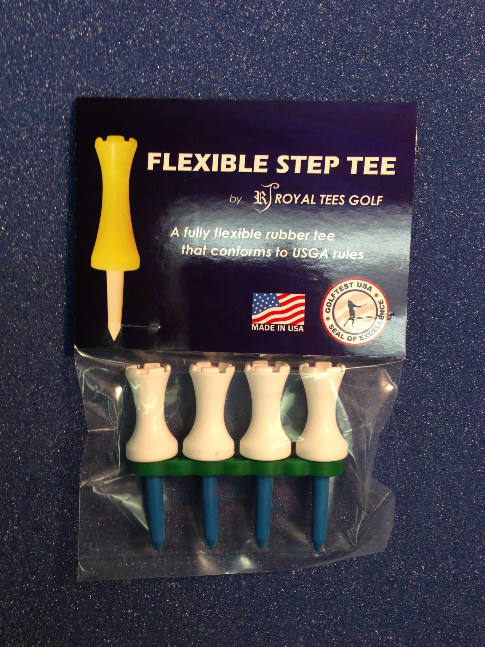Royaltees R4 1" Pack, Flexible Golf Tees