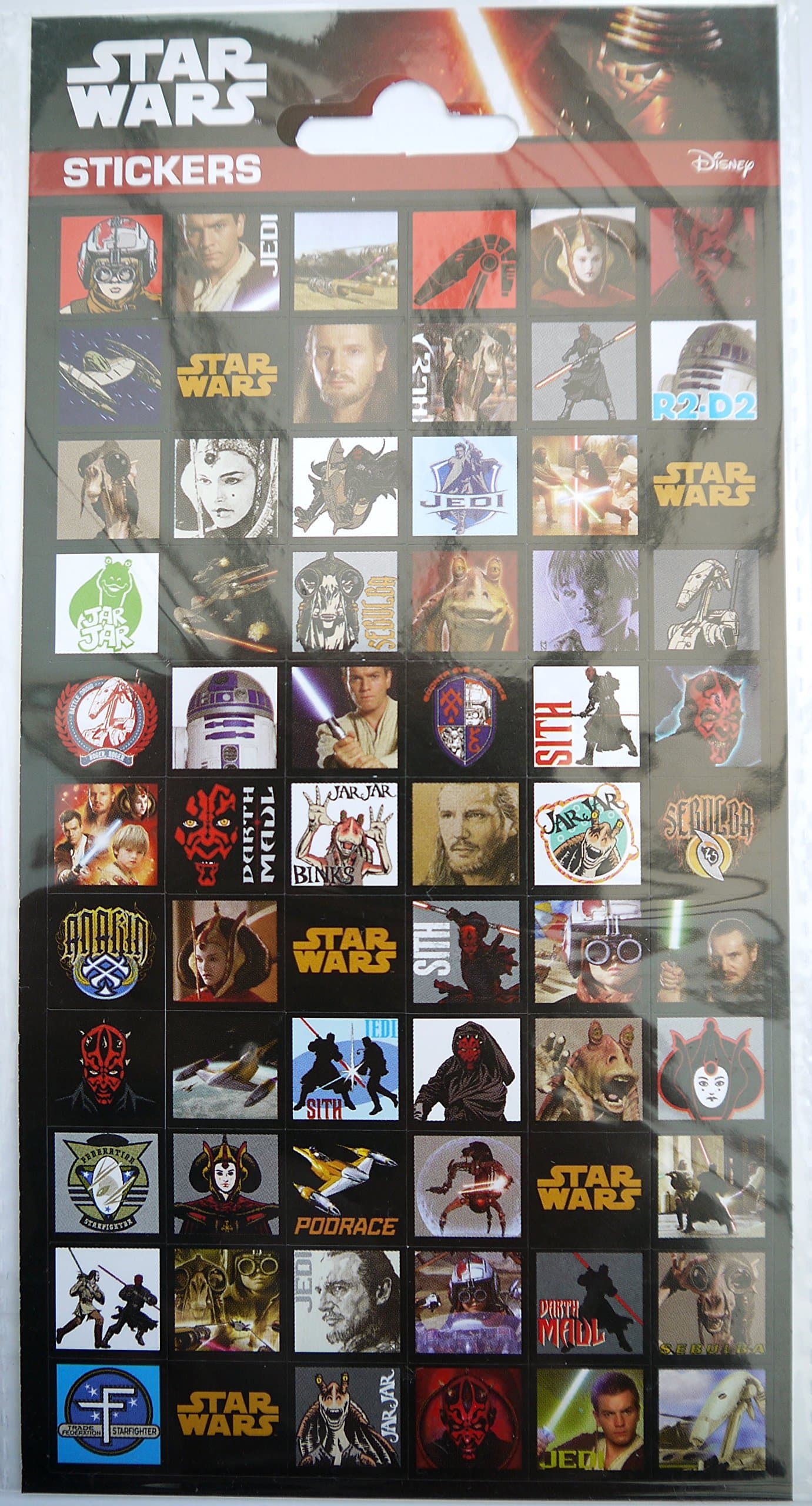 Star Wars Mini Stickers