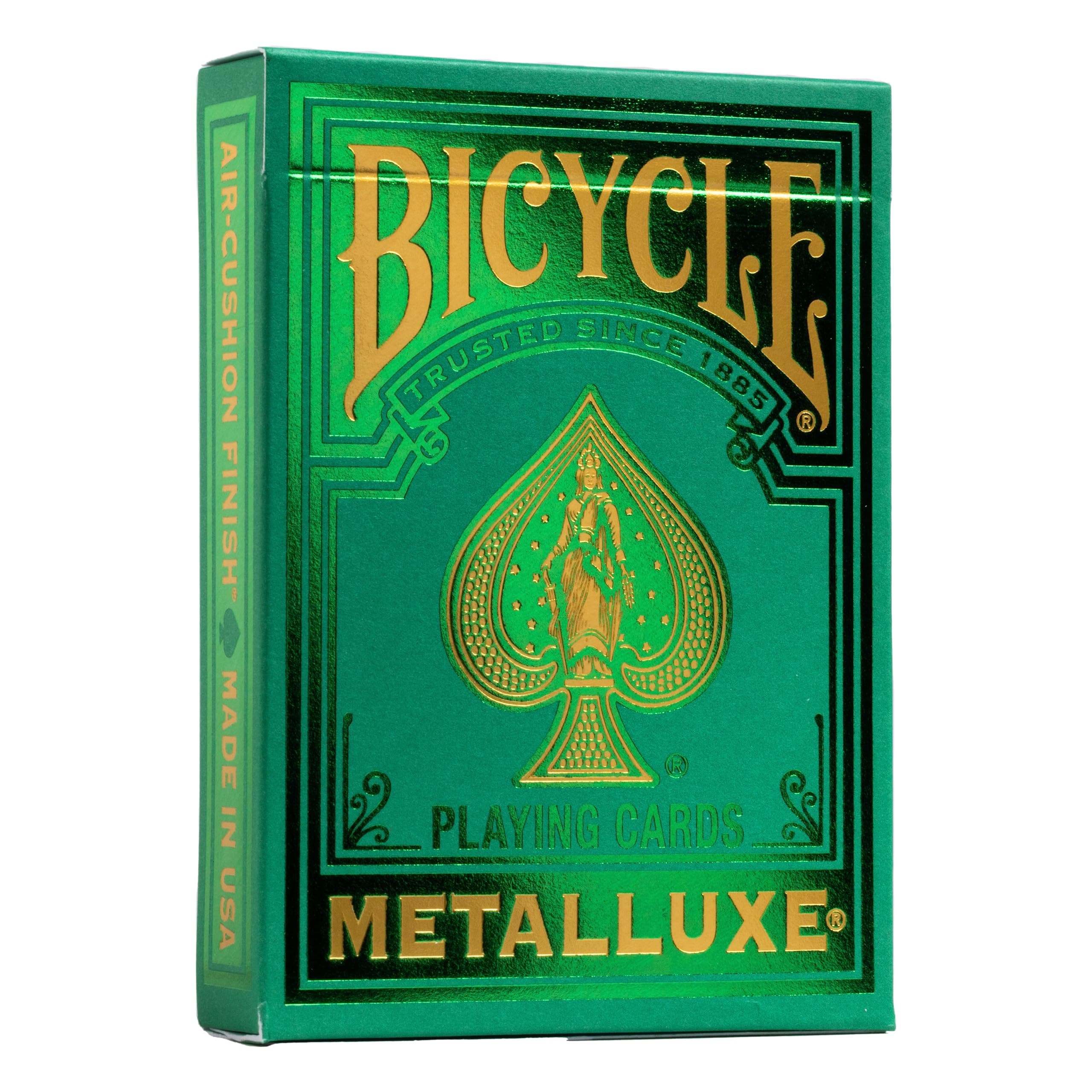 Playing Cards: - Metalluxe Green