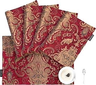 TOPLUXE Placemats Set of 4