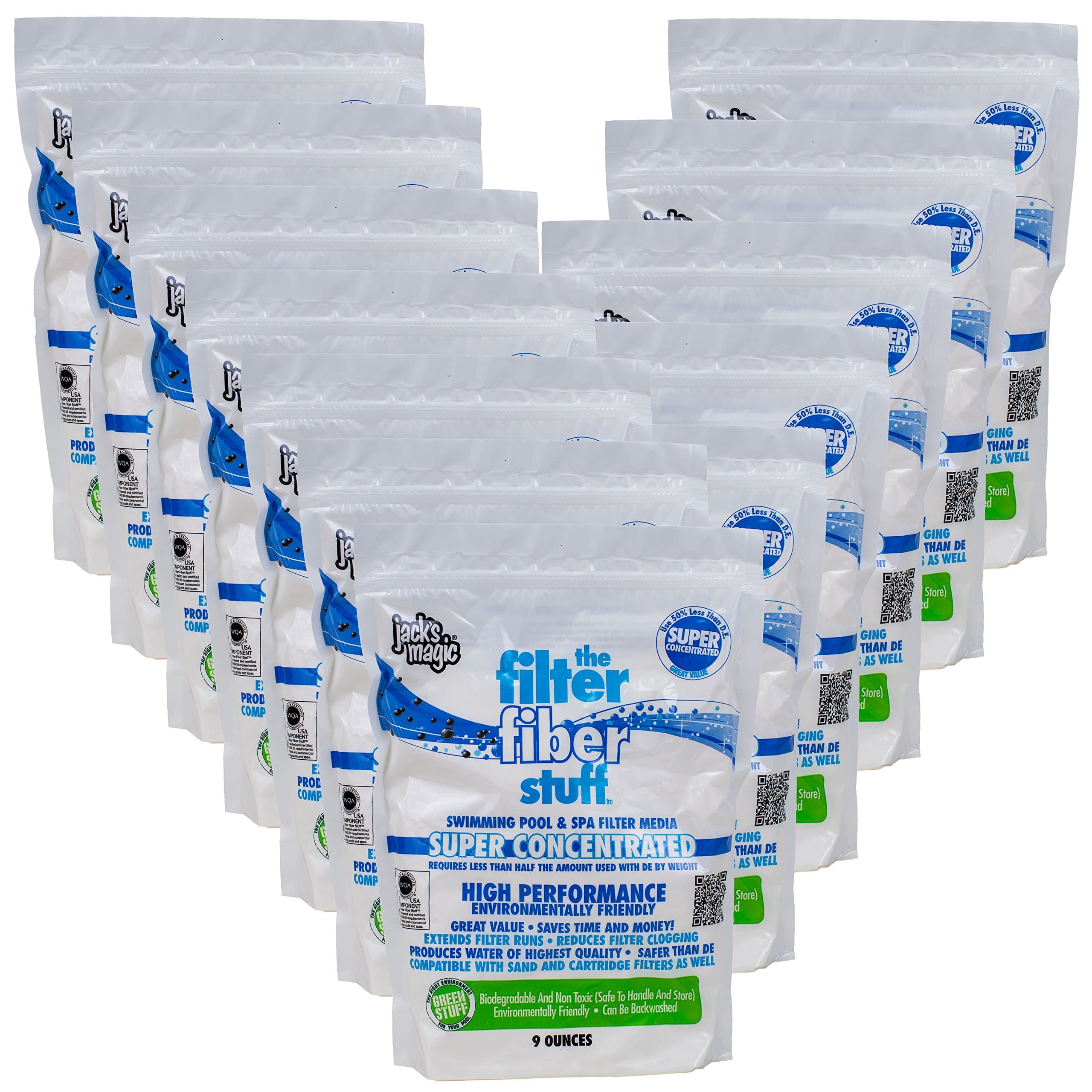 Jack's Magic The Filter Fiber Stuff (9 oz) (12 Pack)