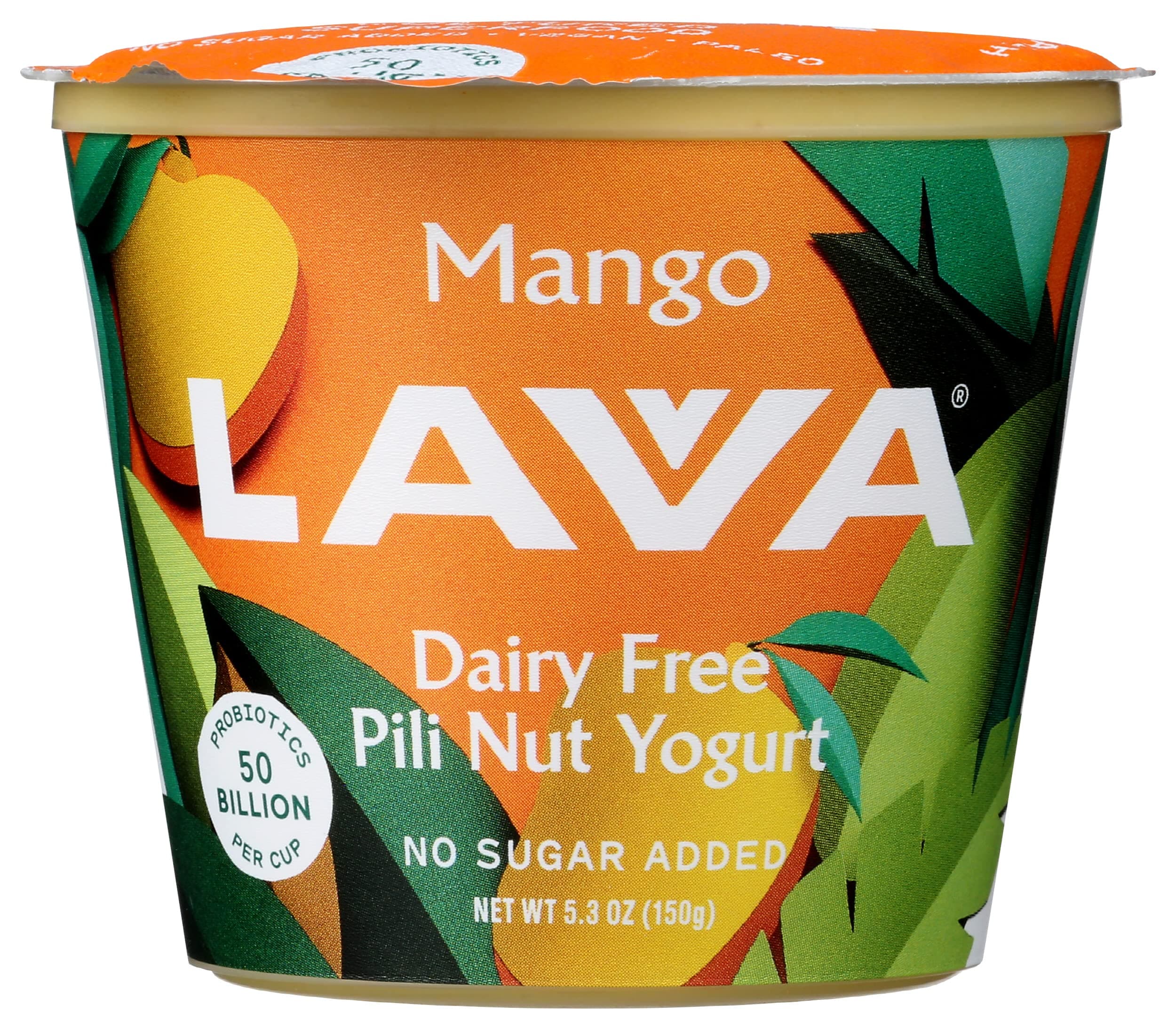 Lavva, Yogurt Plant Based Mango, 5.3 Ounce