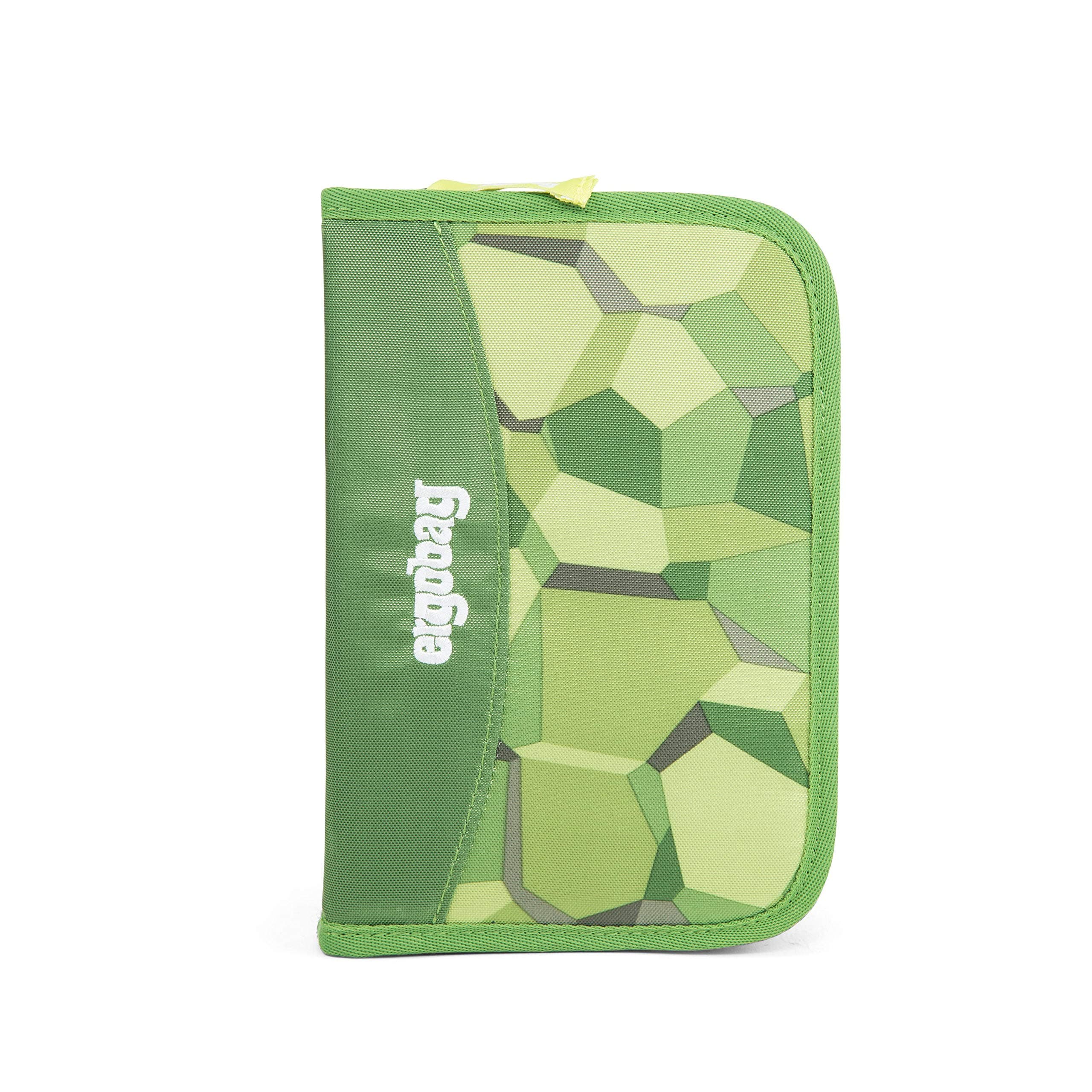 ERGOBAG Bäranusaurus Rex Federmäppchen, 21 cm, Grüne Steine