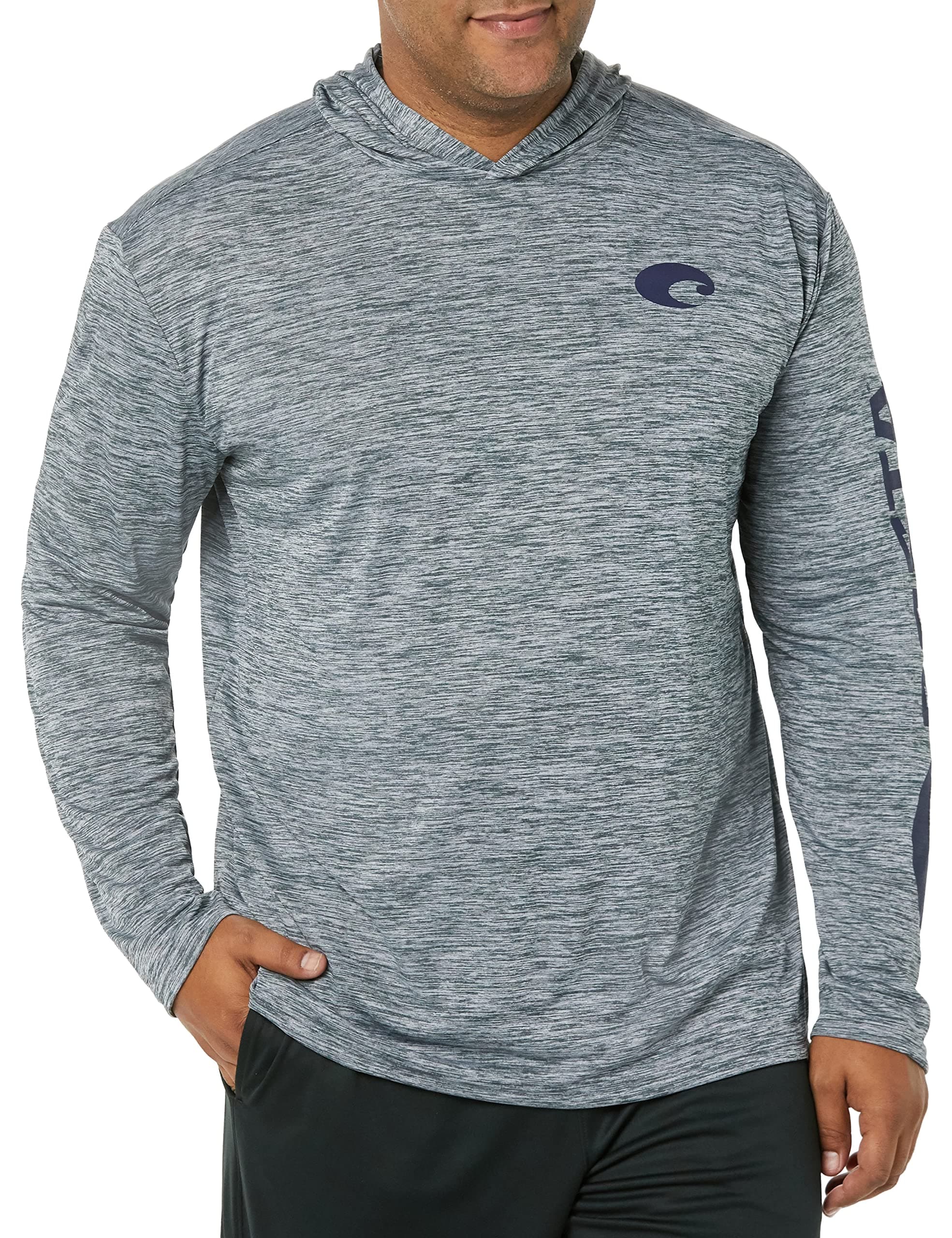 Technical Hooded Long Sleeve Shirt