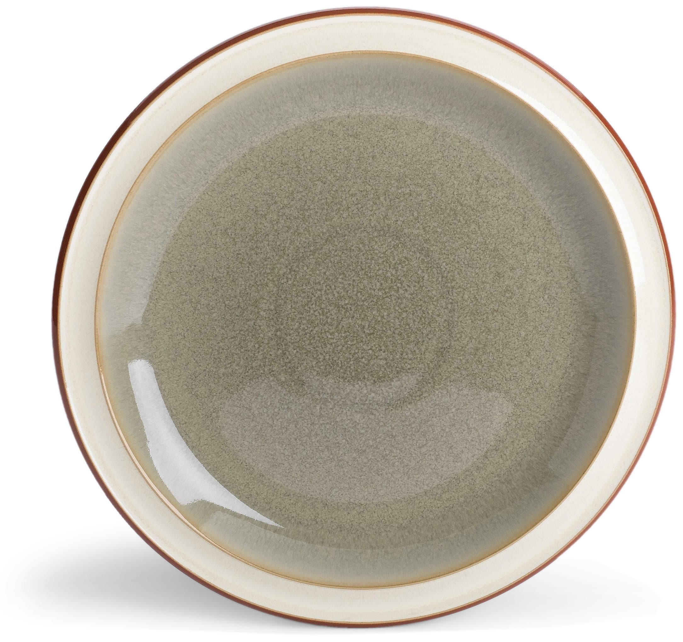 Denby Fire Sage/Cream Salad Plate