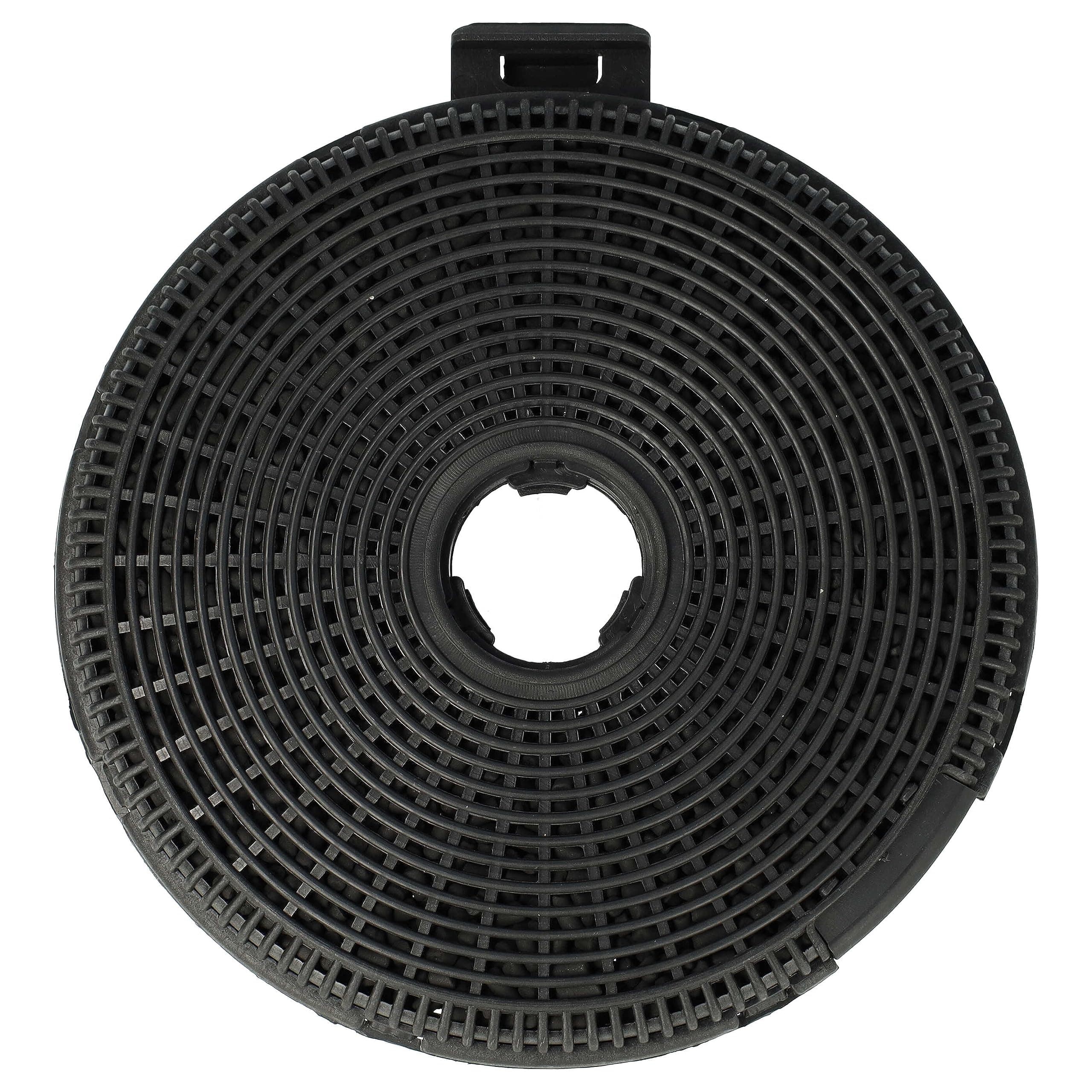 vhbw Activated Carbon Filter compatible with Teka DB 90, DBB 60 SS, DBB 90 SS, DBB70 SS, DBE 60, DC 60, DC 90, DE 60.2 Extractor Hood - 20 cm