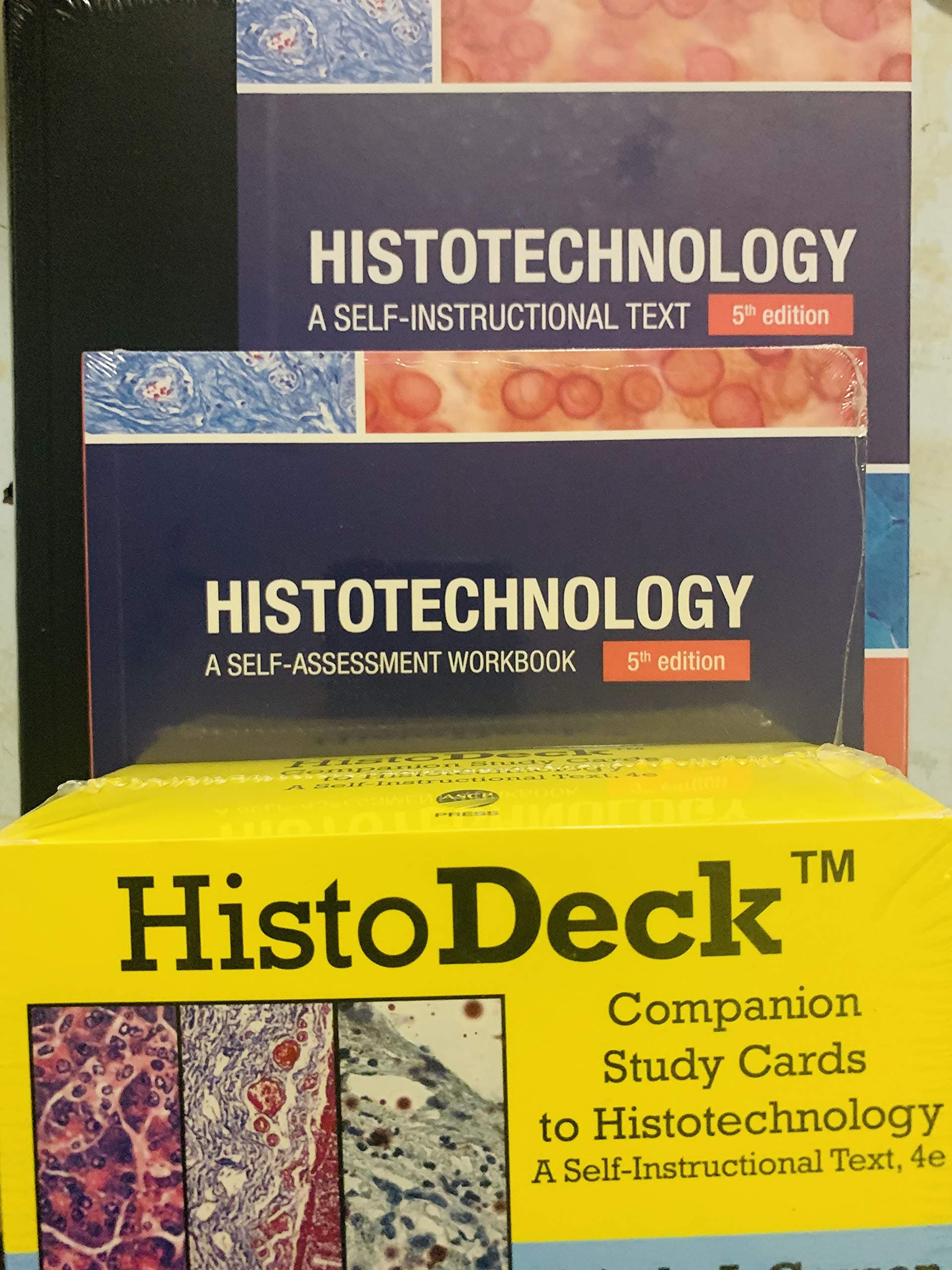 Histotechnology: A Self Instructional Text 5th Edition Book, Workbook (5e) and Flashcards Bundl