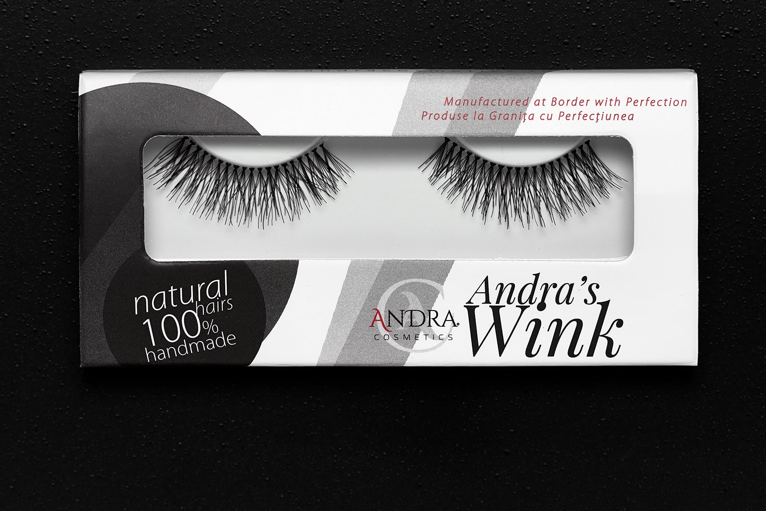 Andra's Wink #03 False Eyelashes, Black