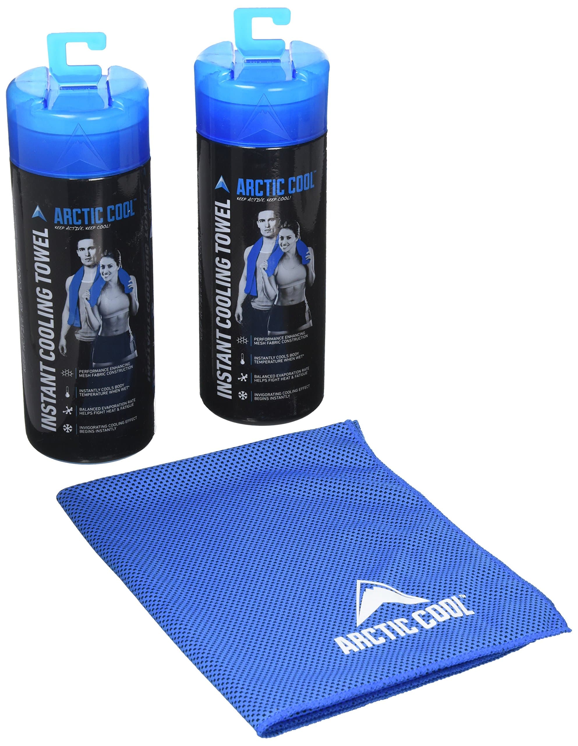 Arctic Cool Instant Cooling Towel Boxed 2-Pack
