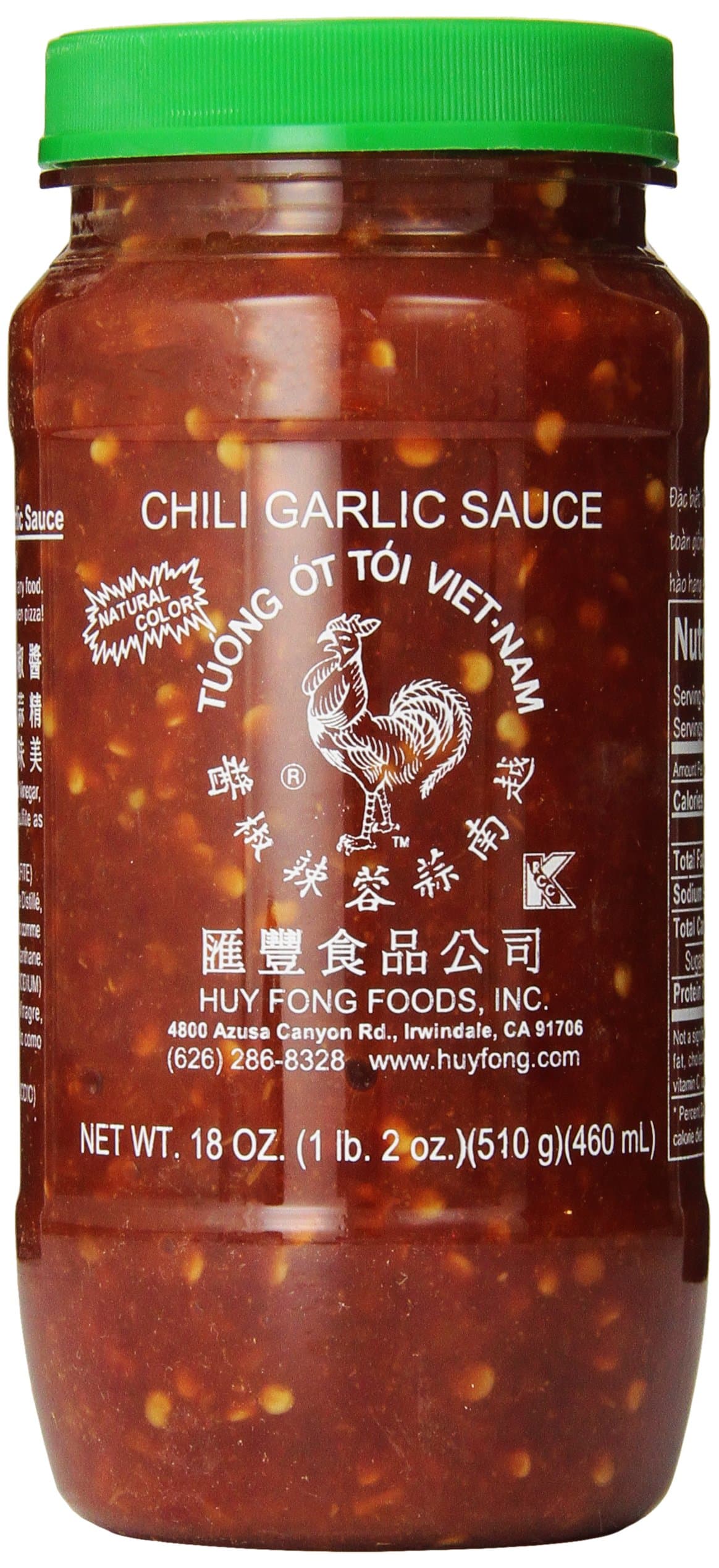 Sauce Chili Garlic,18 oz