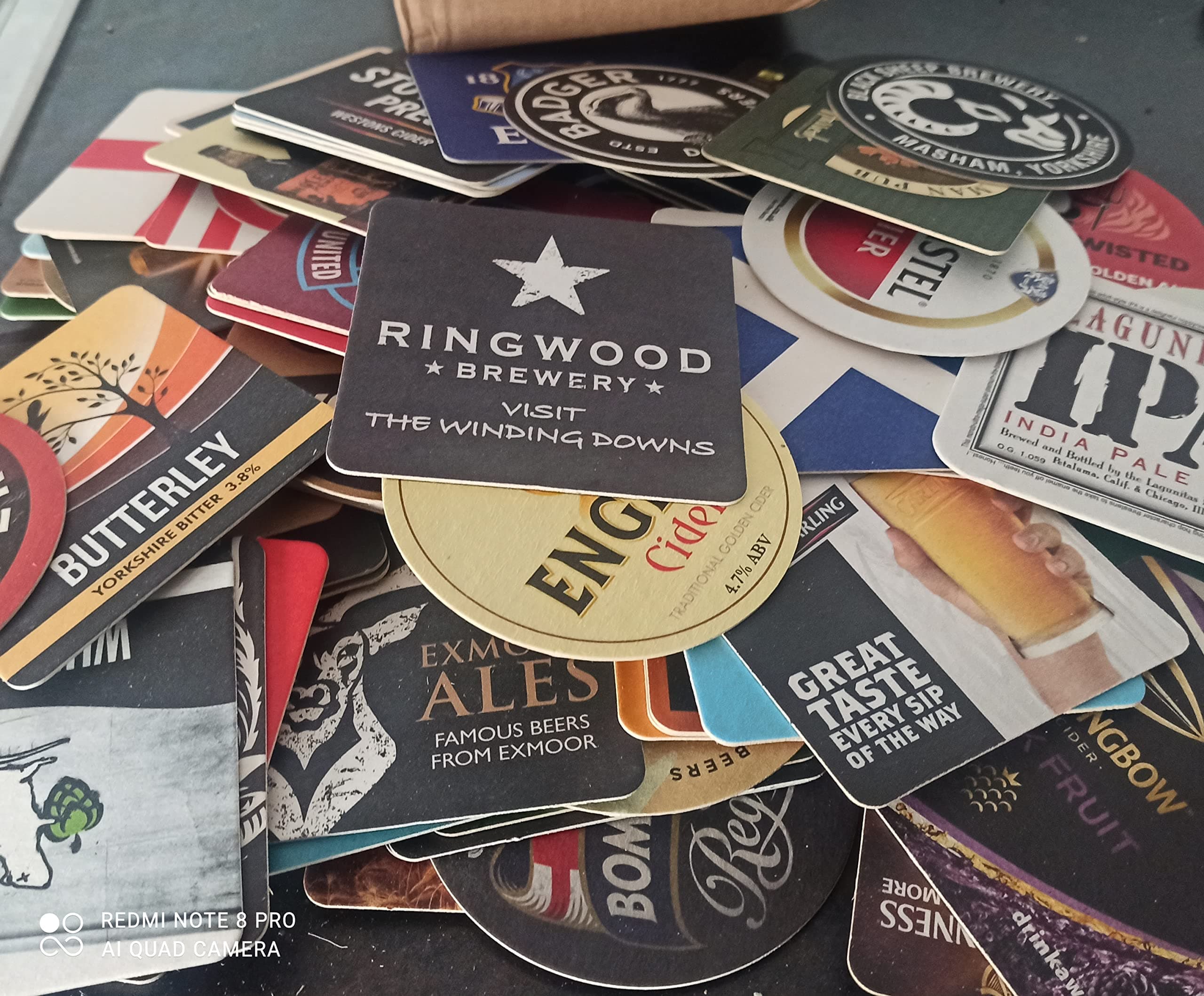 100 Beer Mats Collectors Set