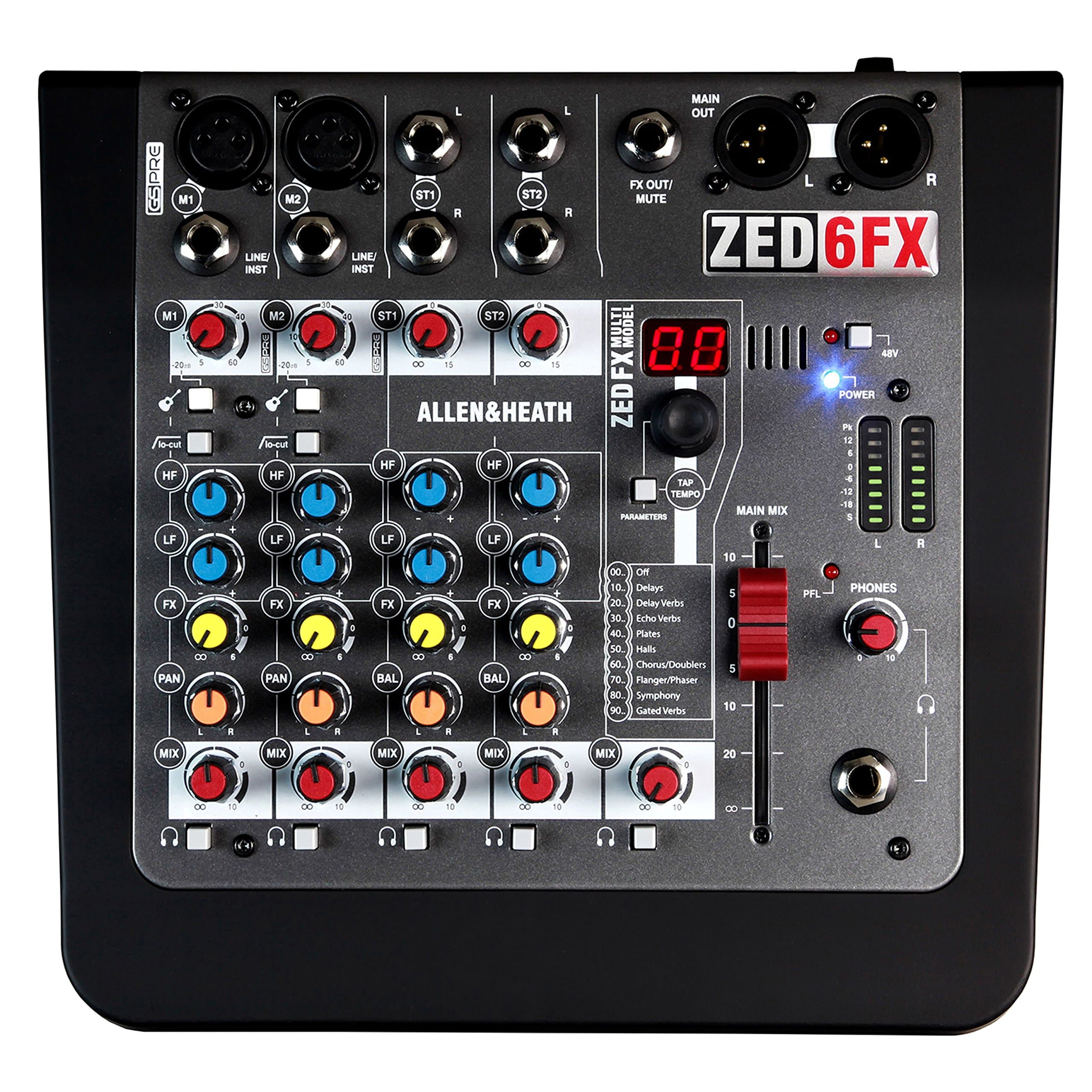 Allen & HeathZED-6FX - Analog Mixer