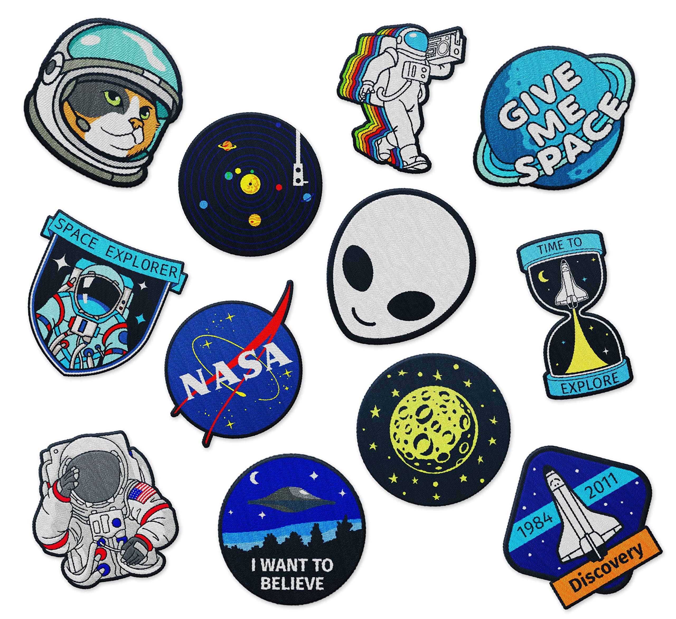 Space Iron-On Patch
