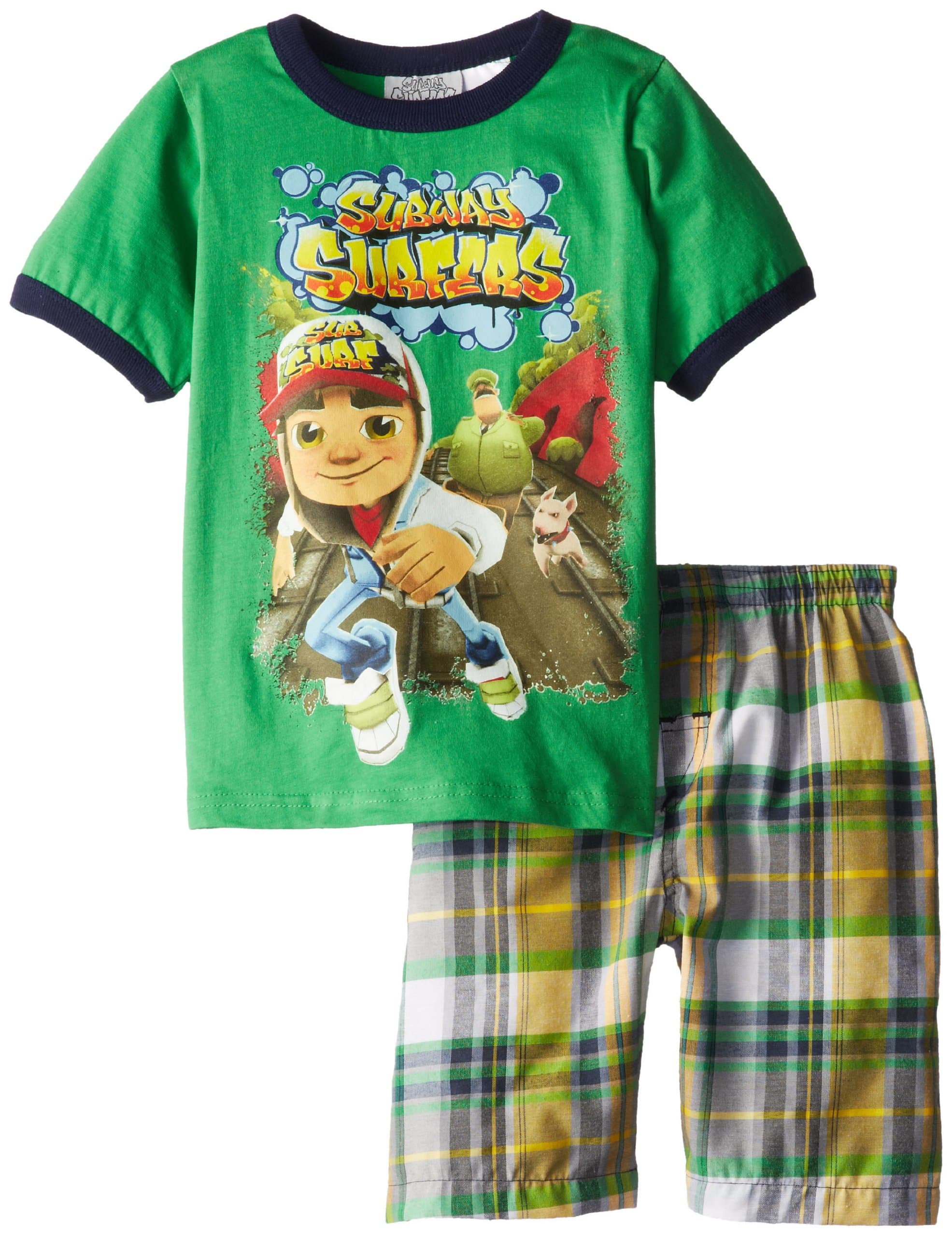 Subway Surfer Boys Short Set