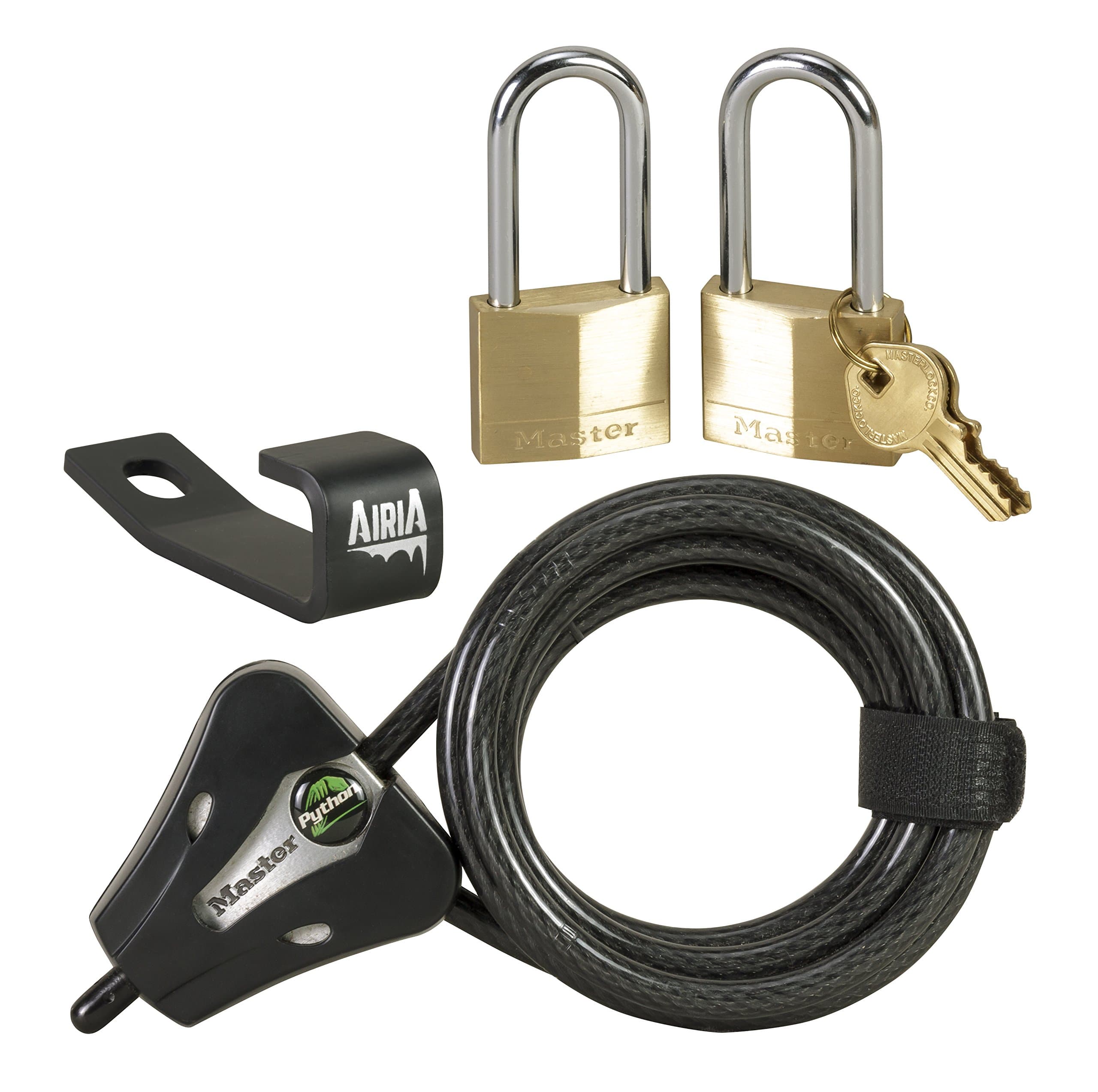 Airia Python Cooler Locking System with Master Lock Black/Gold