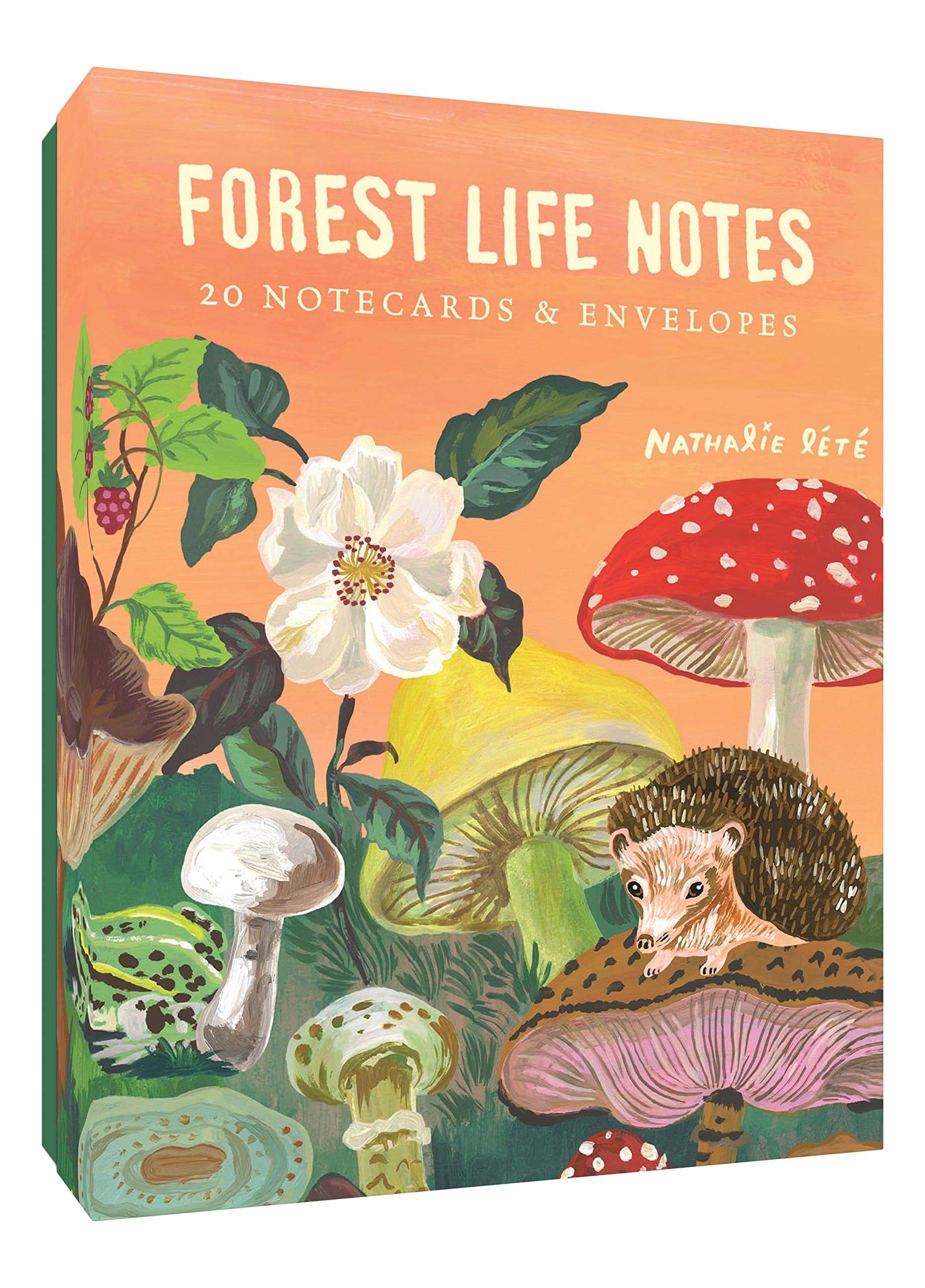 Chronicle Books Forest Life Notes: 20 Notecards & Envelopes