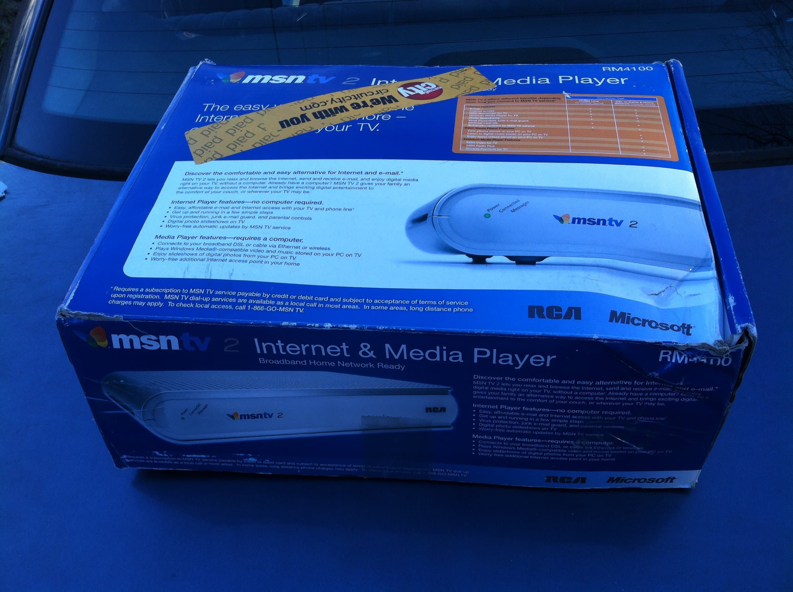 RCA/MSN TV 2 Internet and Media Player