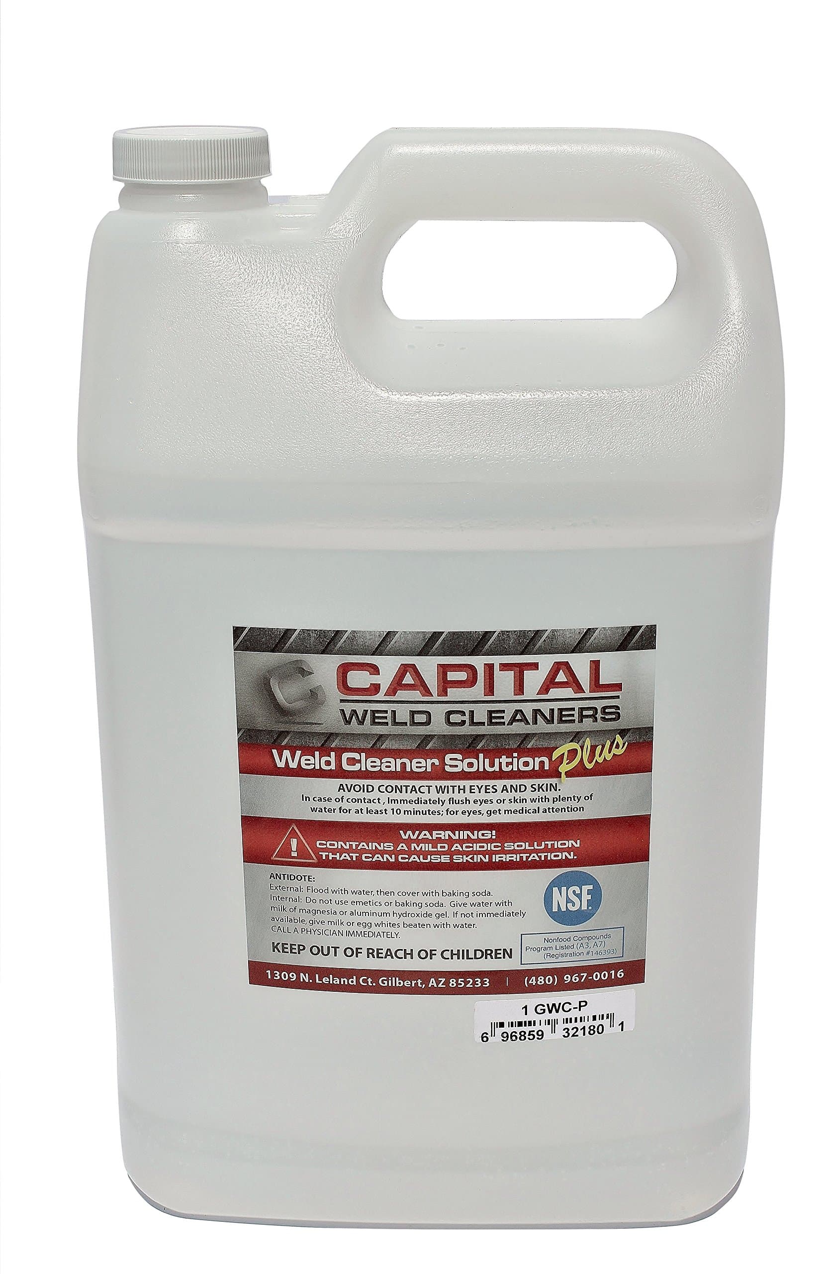 Capital Weld Cleaners 1GCWCP Plus Cleaning Solution