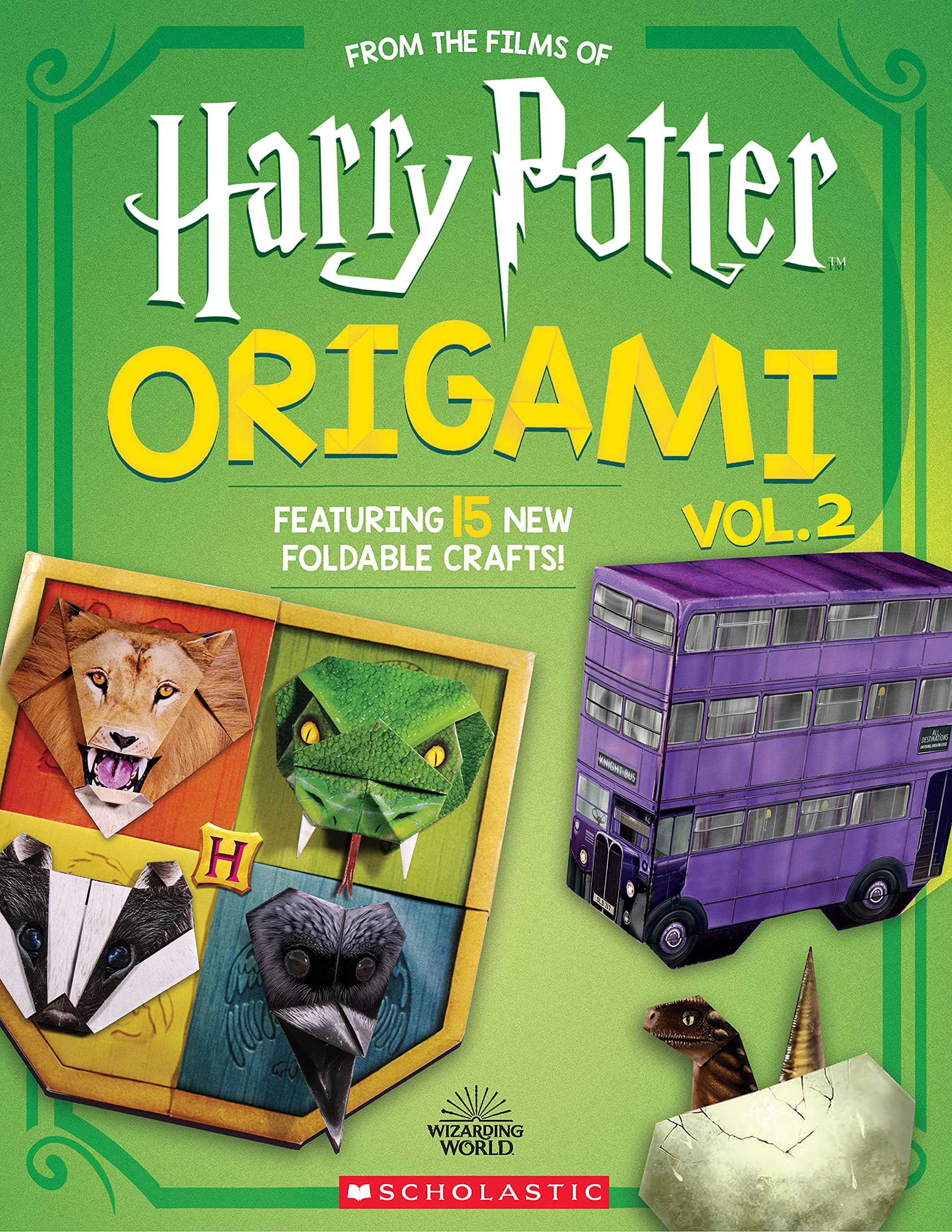 Origami Volume 2: 15 Foldable Crafts Straight from the Wizarding World! (Harry Potter)