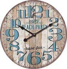 Extra Large Retro Shabby Chic Wall Clock - 58cm (22"+) Diameter - 8121