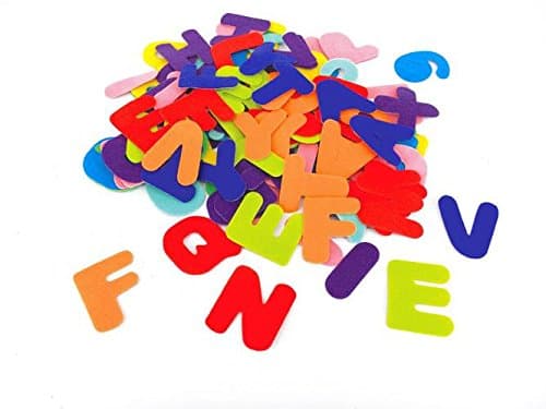 Sodertex Adhesive Felt Letters and Numbers, Set of 150