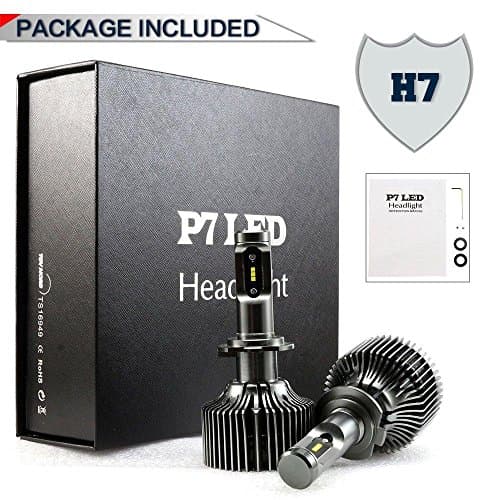 NIGHTEYE LED Headlight Conversion Driving lamp Bulbs Clear 6000k True White Light 90W 9600LM , H7